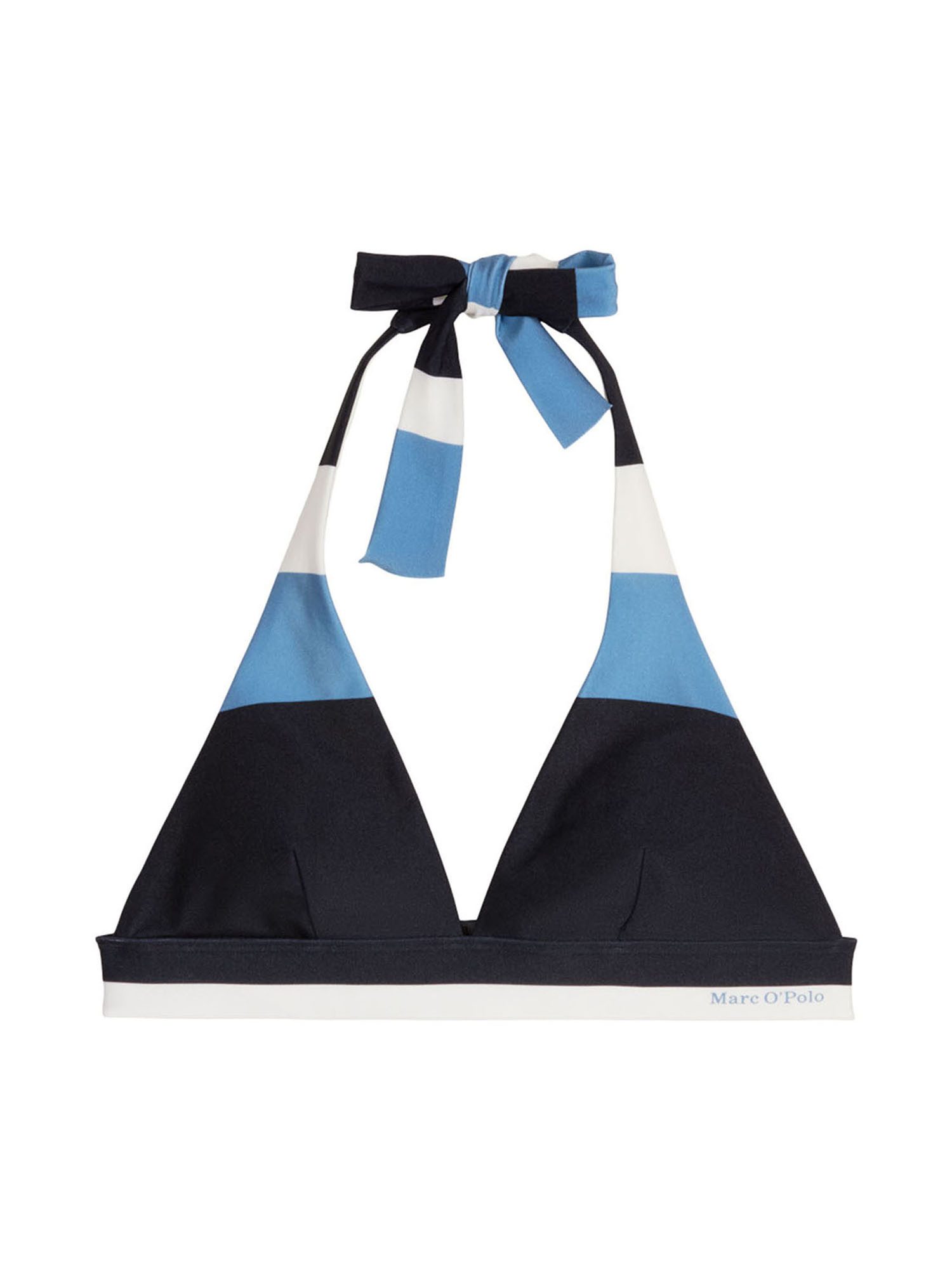 Marc O'Polo Triangel-Bikini-Top Summer Stripes, Triangle Top, Dreiecks‑Bikini‑Top, Triangel Bikini