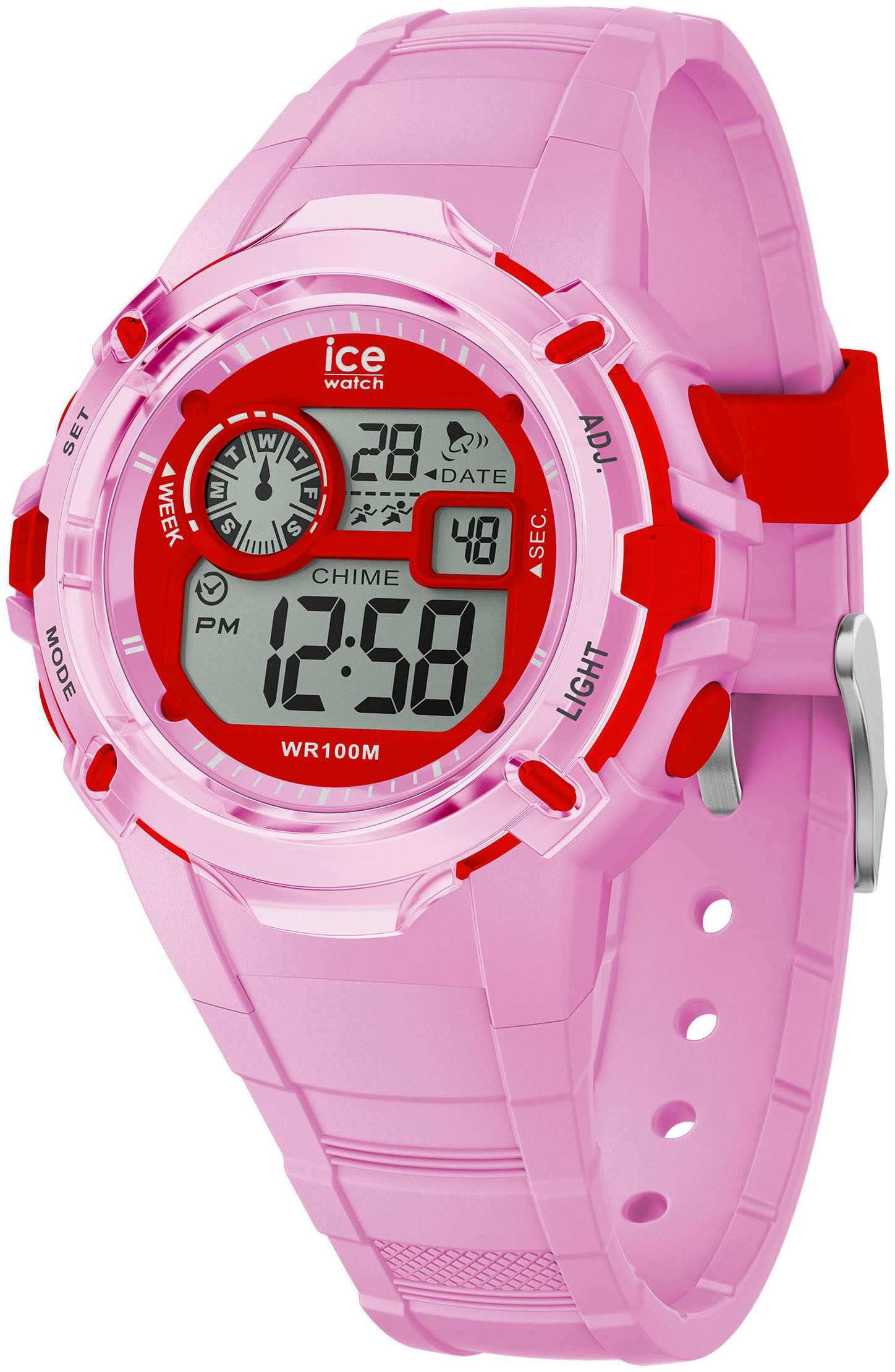 ice-watch Chronograph ICE digit explorer - Small 023268, Quarzuhr, Armbanduhr, Kinderuhr, digital, Geschenkidee