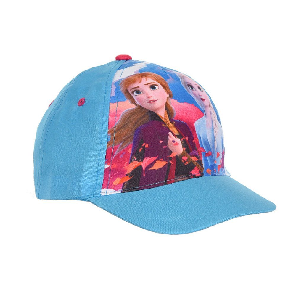 54 Baseball Gr. Cap und Elsa Blau Frozen Basecap oder Anna Die Disney EIskönigin Kappe 52