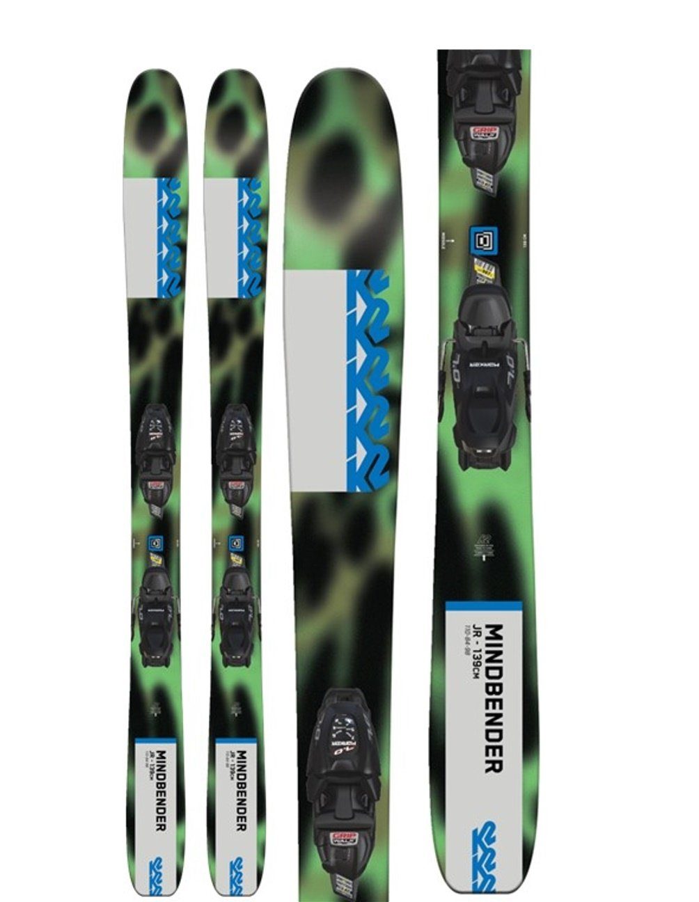 K2 Ski, K2 Junior Freeride Ski Mindbender Skiset ´23
