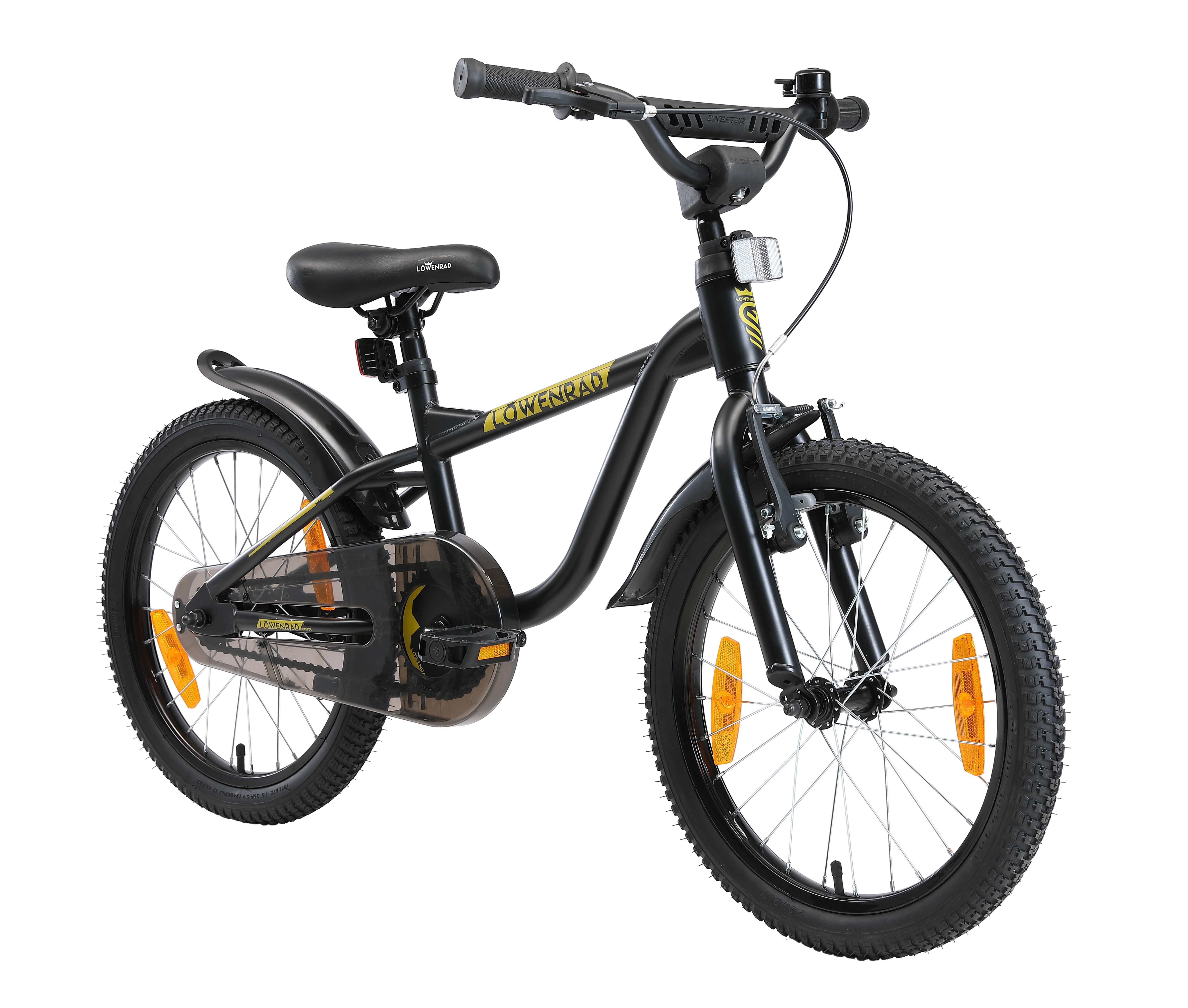 Löwenrad Kinderfahrrad 18 Zoll, 1 Gang, mit Rücktritt, LÖWENRAD Kinder Fahrrad ab 5 Jahre 18