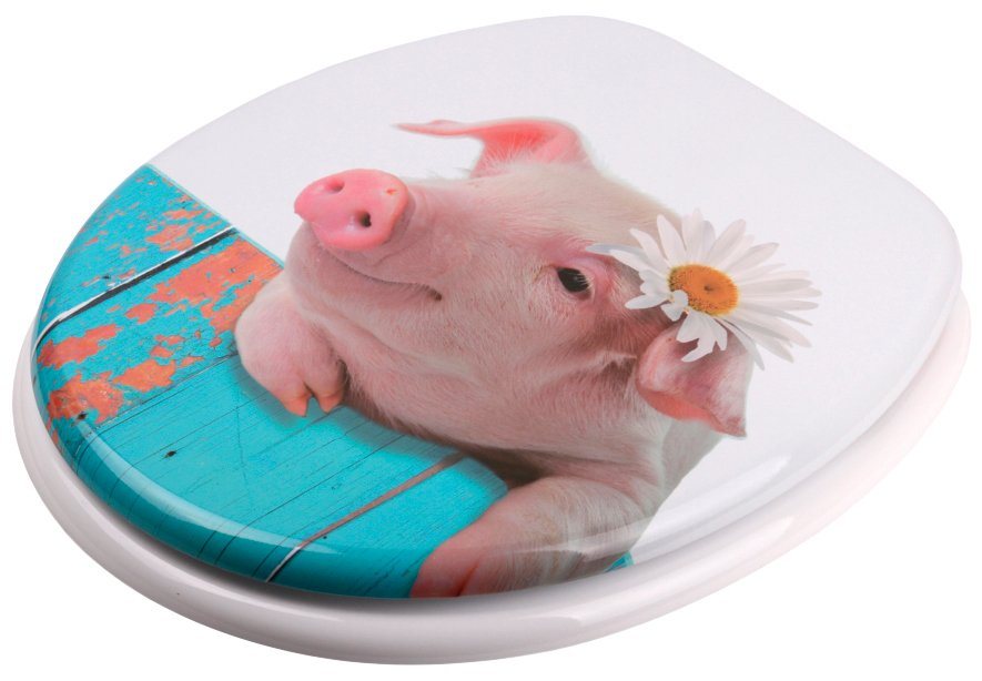 Sanilo WC-Sitz »Schwein«, mit Absenkautomatik-kaufen