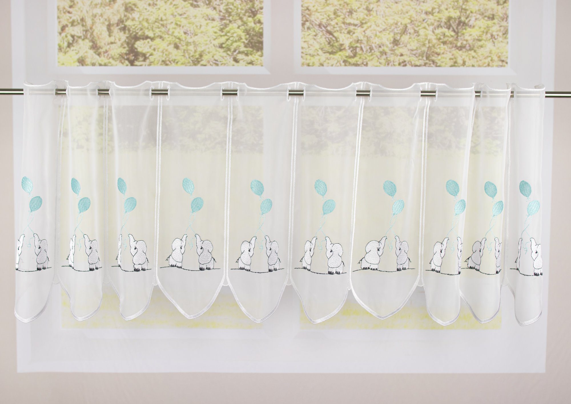 EXPERIENCE Scheibengardine Scheibengardine Kurzgardine Kindergardine Bistro günstig online kaufen