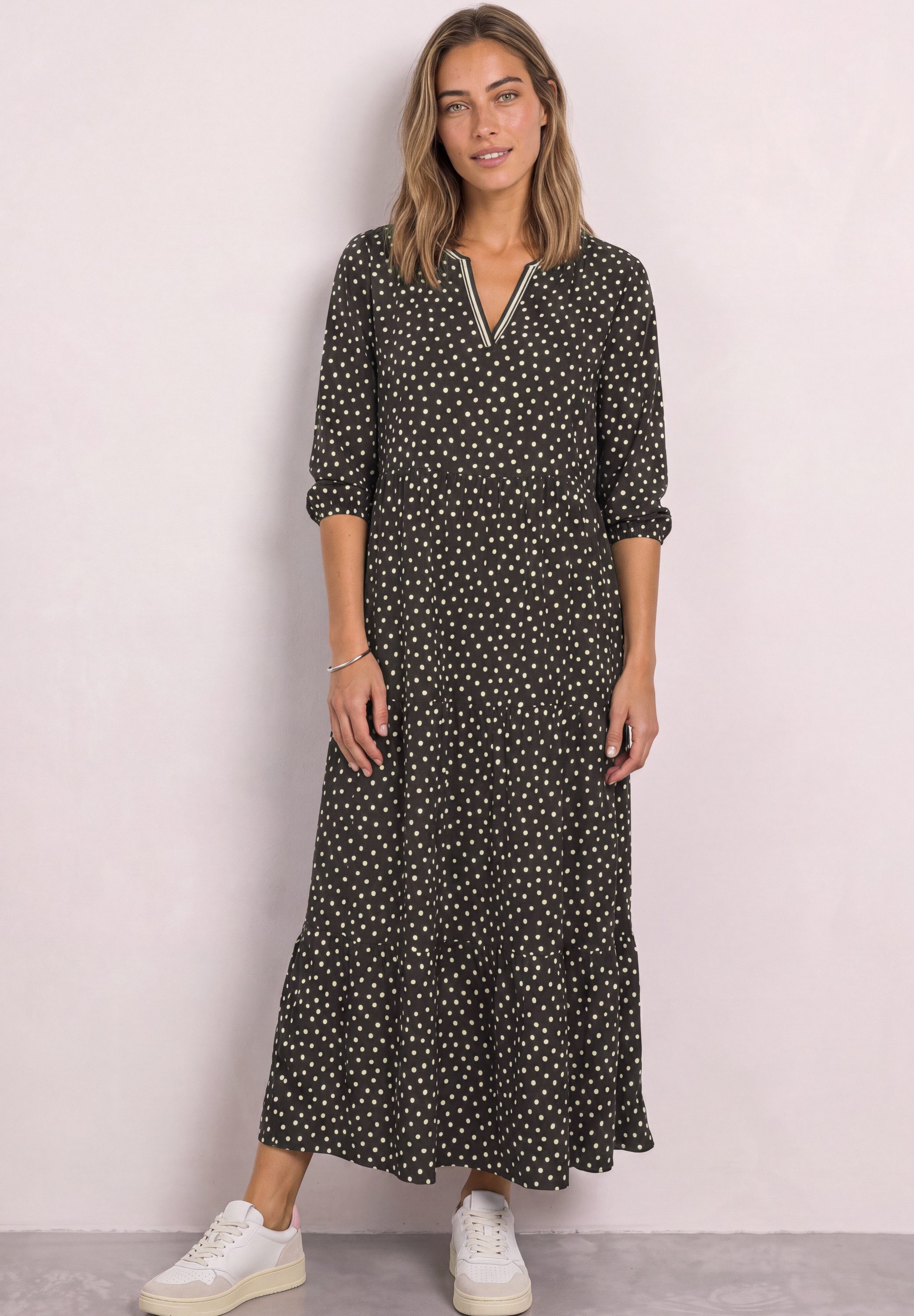 STREET ONE Midikleid aus Viskose
