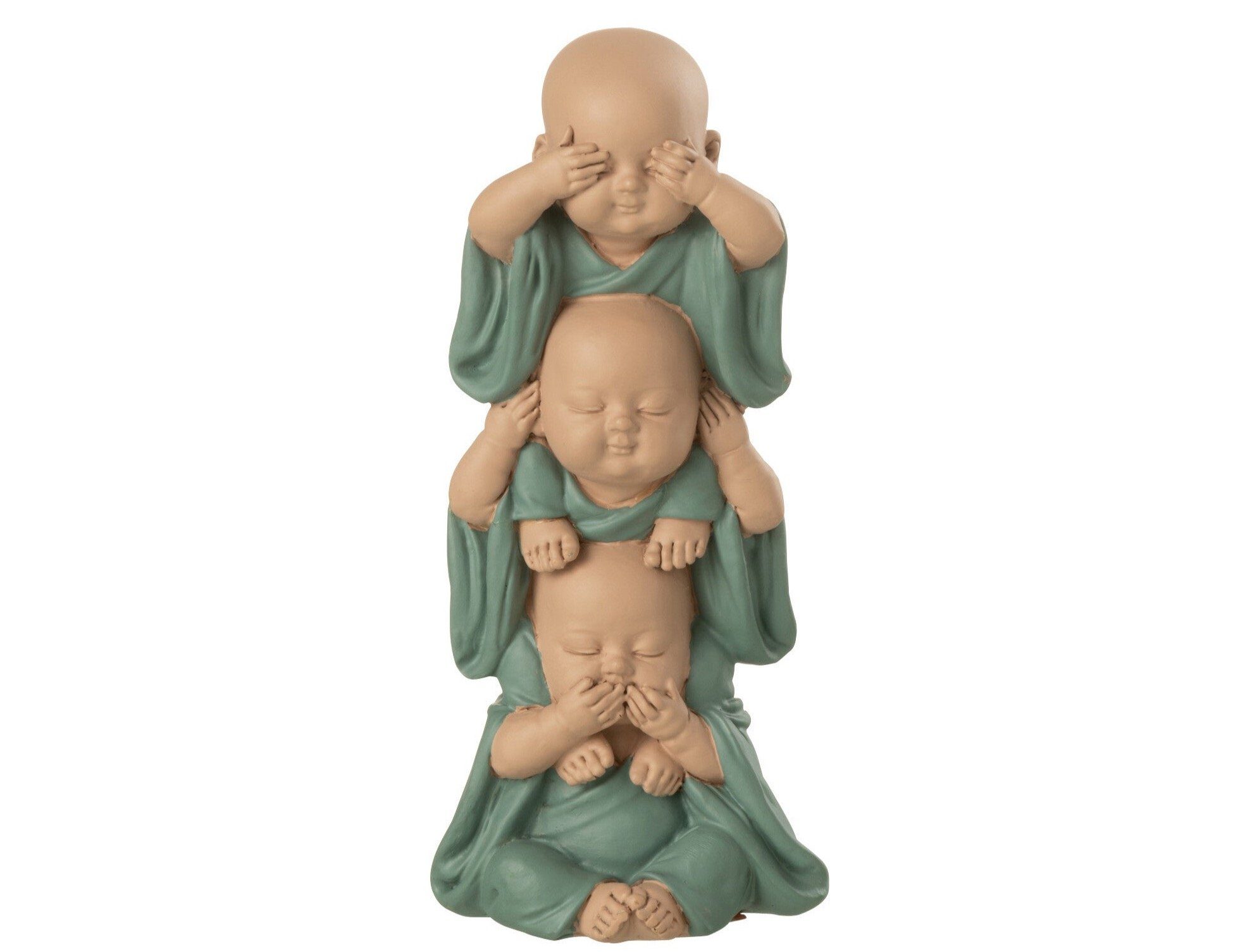 MF Skulptur 3 Mönche Sehen Hören Schweigen