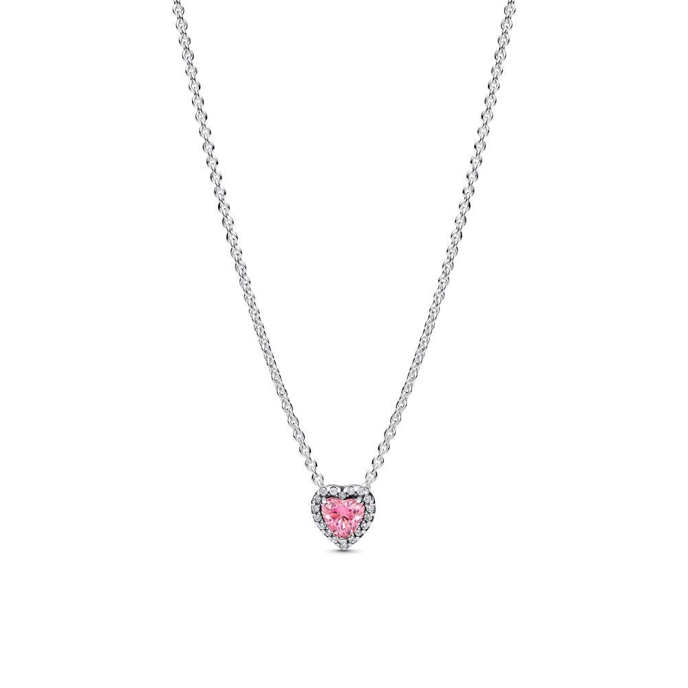 Pandora Kette mit Anhänger PANDORA Herzkette für Damen, Timeless, Sterlings günstig online kaufen
