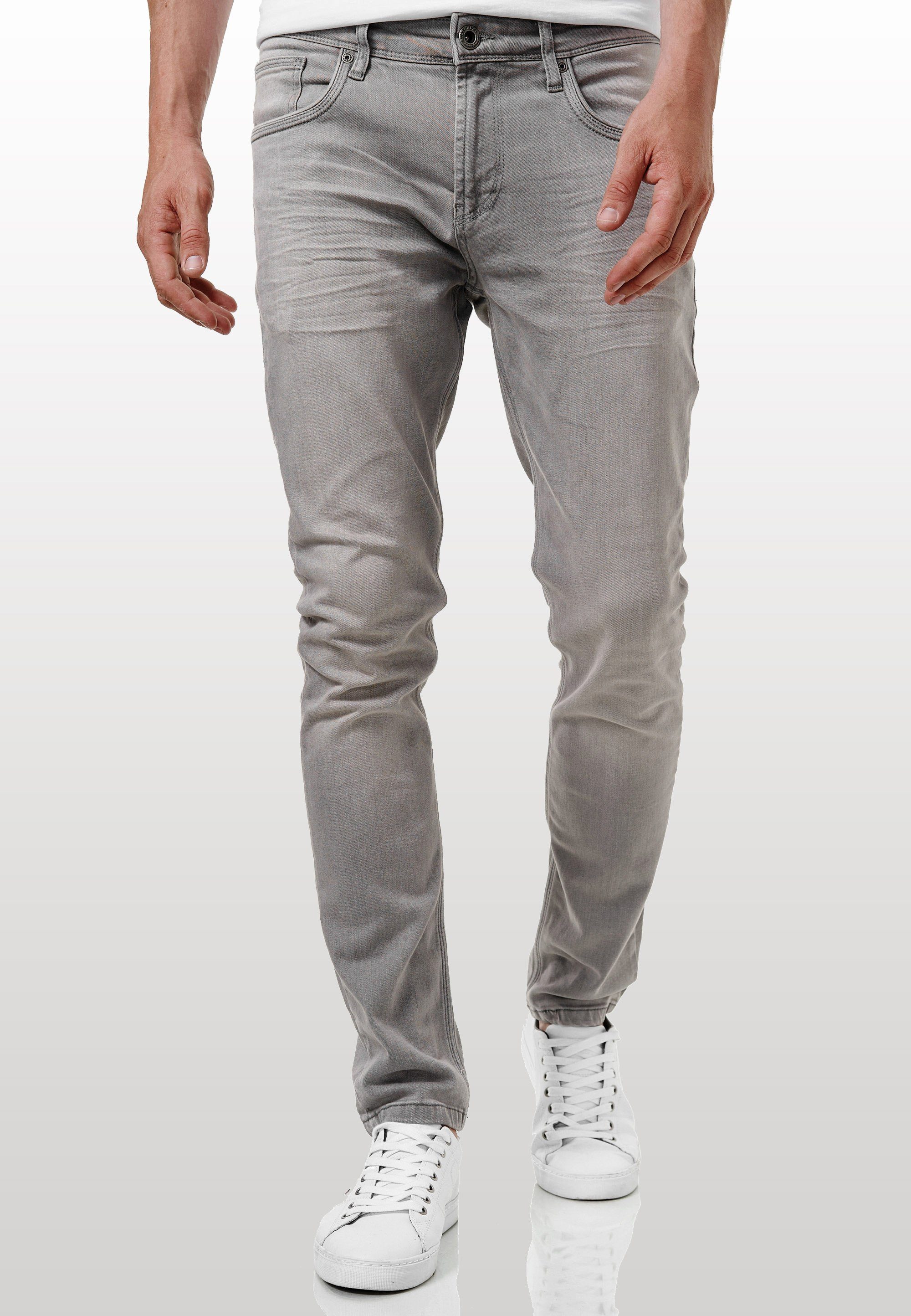 klassischen Rusty MELVIN im Neal Straight-Jeans grau 5-Pocket-Stil