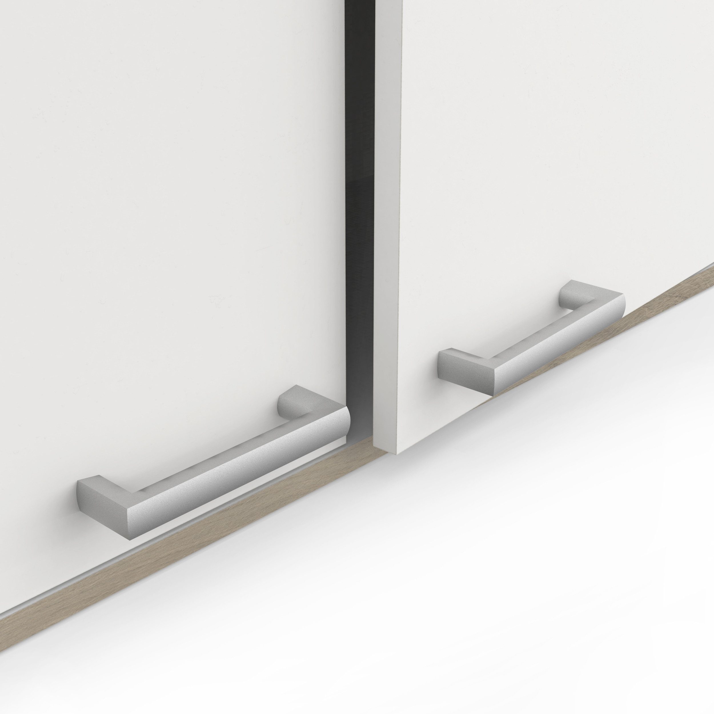 habeig Küchenbuffet Küche Kompaktküche Küchenschrank variabel Singleküche Unterschrank Breite 180cm – Bild 4 von 5