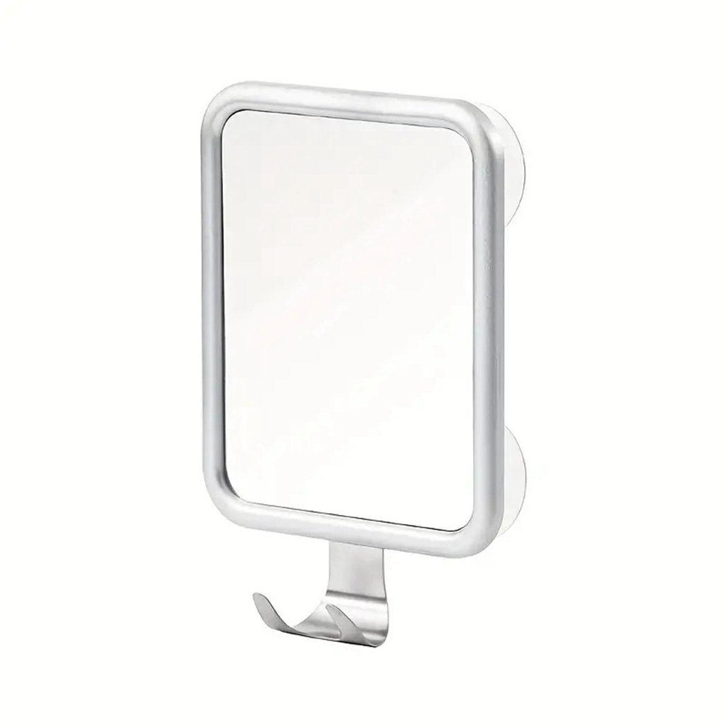 TUABUR Kosmetikspiegel Aluminium Schminkspiegel mit Saugnapf: Praktisches Badezimmerzubehör | 