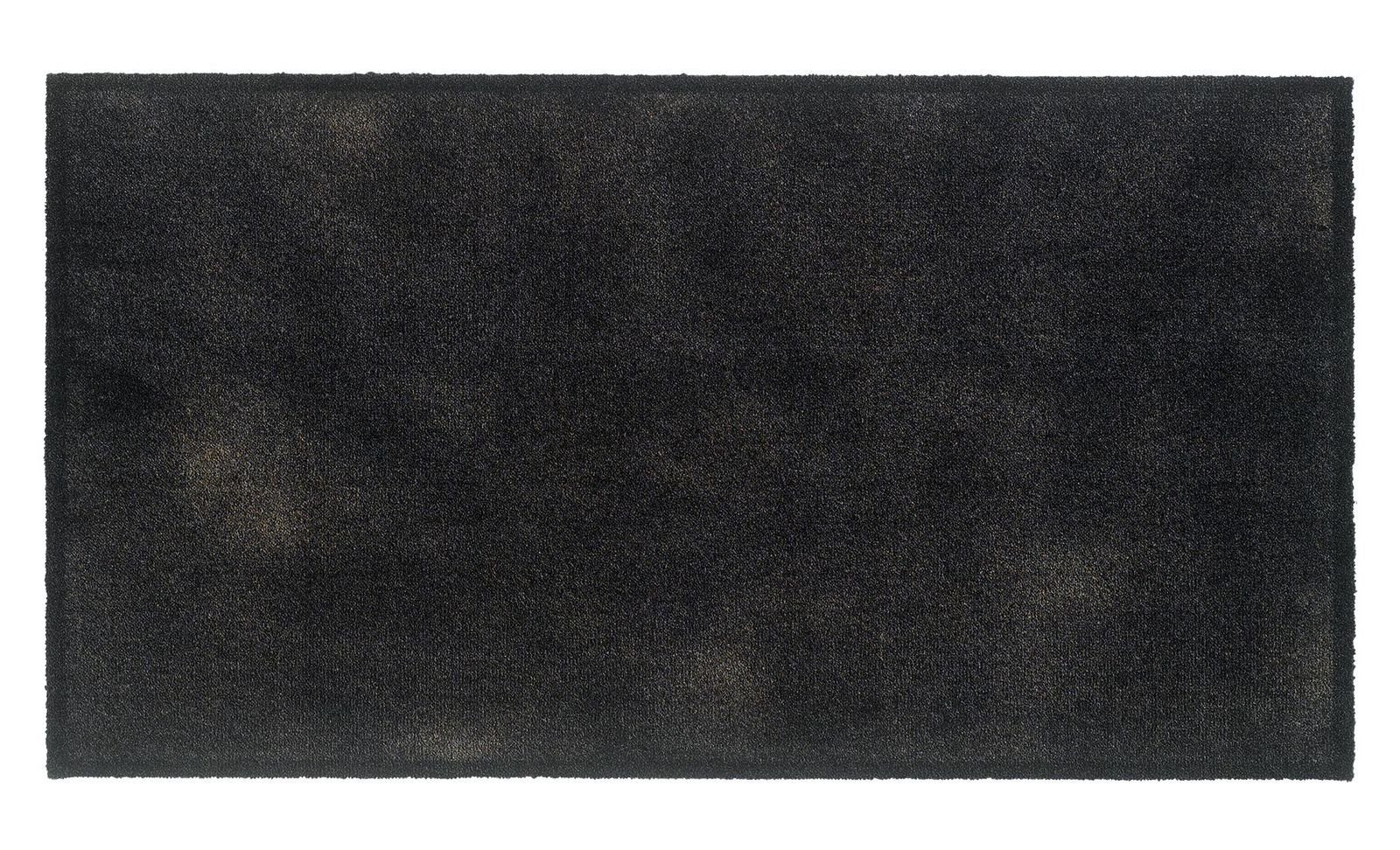 Fußmatte MD Entree Universal Eingangsmatte - Teppichmatte - Küchenteppich, MD Entree, rechteckig, Höhe: 8 mm, bei 30° waschbar, anti-rutsch, 67 x 150 cm, Shades, schwarz