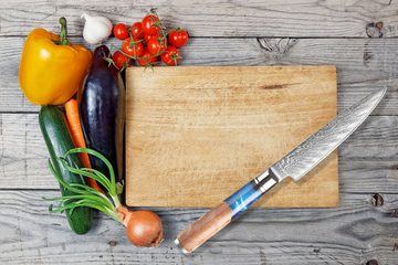 Muxel Gemüsemesser Gemüsemesser und Universalmesser, Damastmesser extra scharf und ein