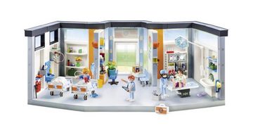 Playmobil® Spielwelt City Life 70191 Krankenhaus mit Einrichtung, Klinikflügel mit Wartebereich, Patientenzimmer, Behandlungsraum