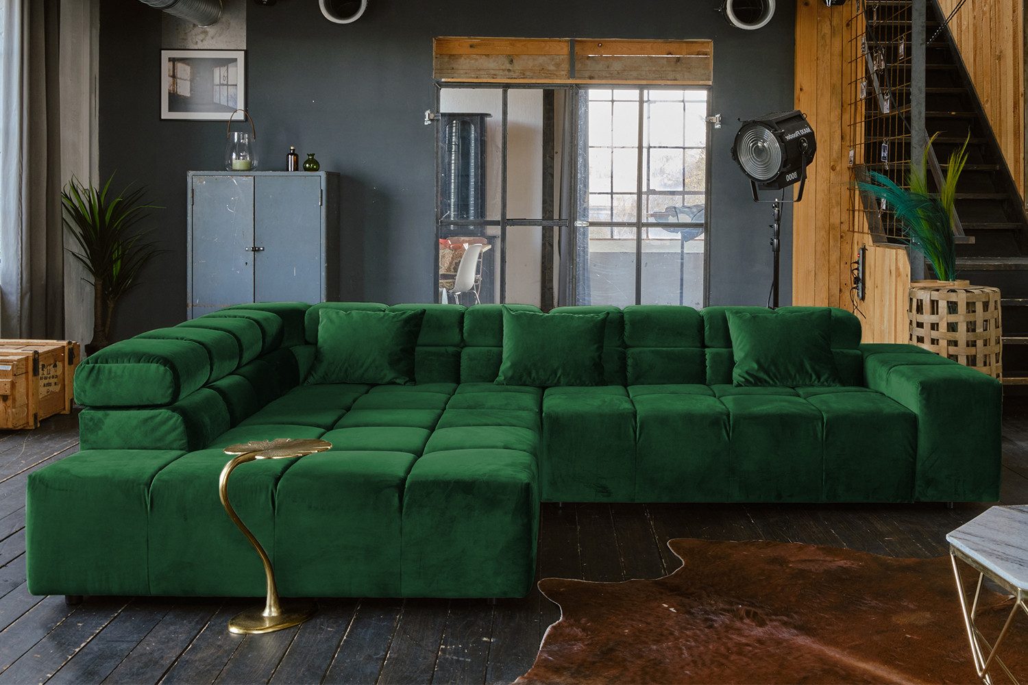KAWOLA Ecksofa NEVADA, Couch L-Form rechts günstig online kaufen