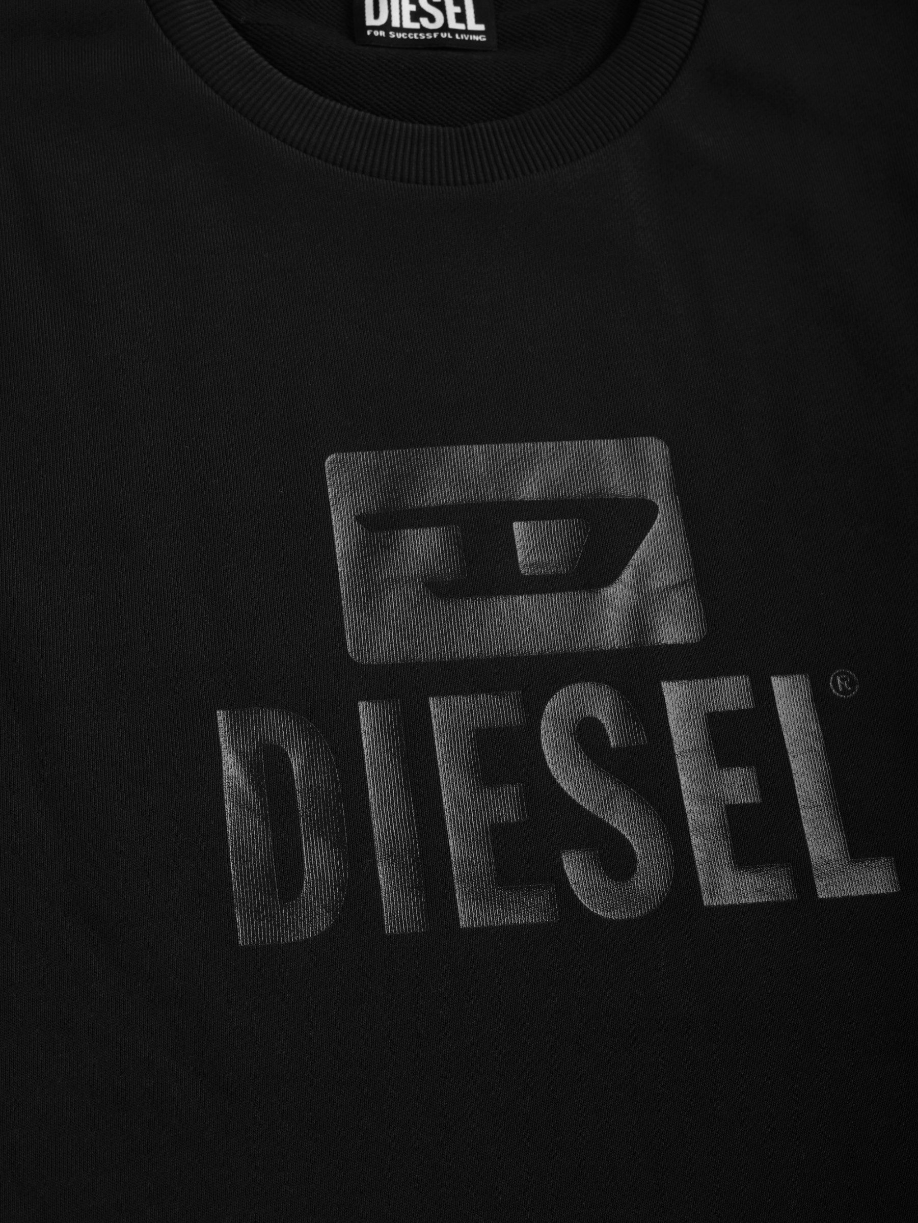 Diesel Sweatshirt - Regular Fit - Supersoft Pullover - S-GIR TONE ON TONE