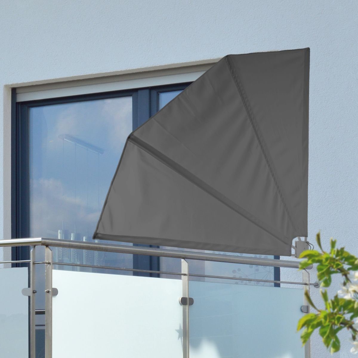 Gravidus Balkonsichtschutz »Balkon Sichtschutz Windschutz Balkonfächer  Sonnenschutz klappbar mit Tasche«