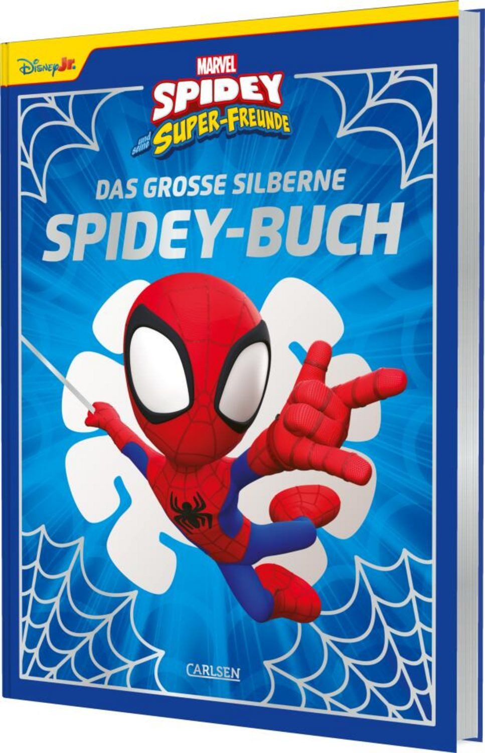 Marvel: Das große silberne Spidey-Buch / Walt Disney, Vorlesebuch mit 5-Minuten-Geschichten zu Spidey, Vorlesebuch für Jungen und Mädchen ab 4 Jahren mit dem Filmhelden Spidey