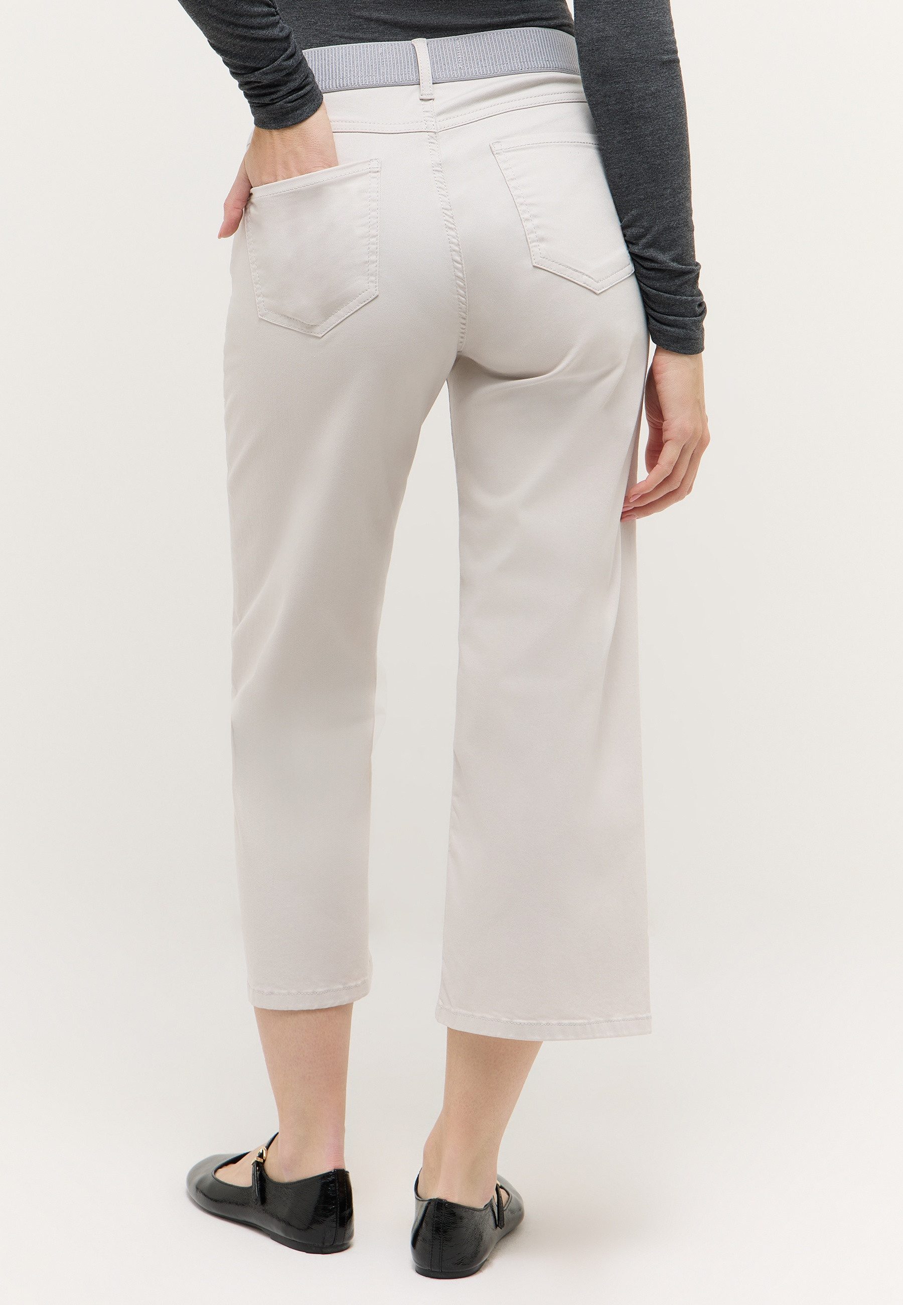 ANGELS 5-Pocket-Jeans LINN SPORTY mit Bügelfalte