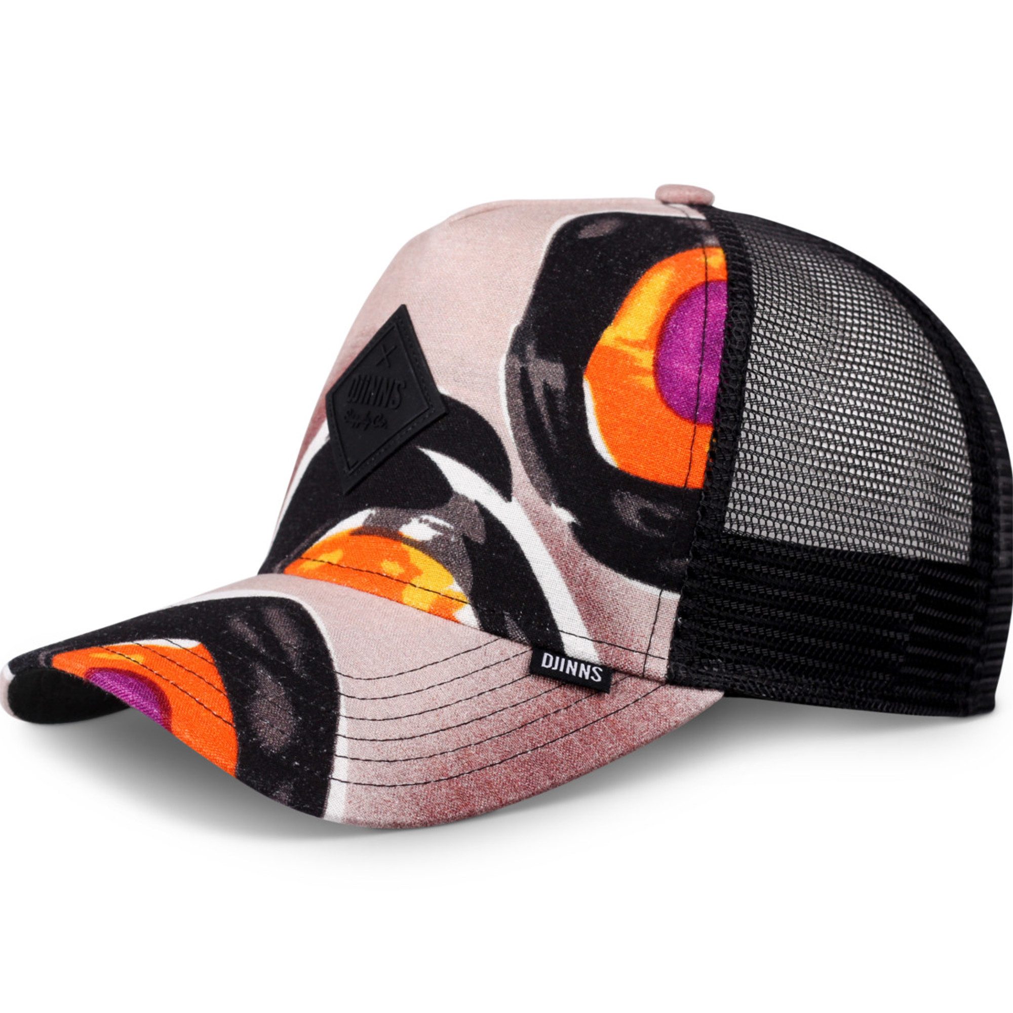Trucker Cap Djinns HFT Cap Paintdots Black/Orange/Purple