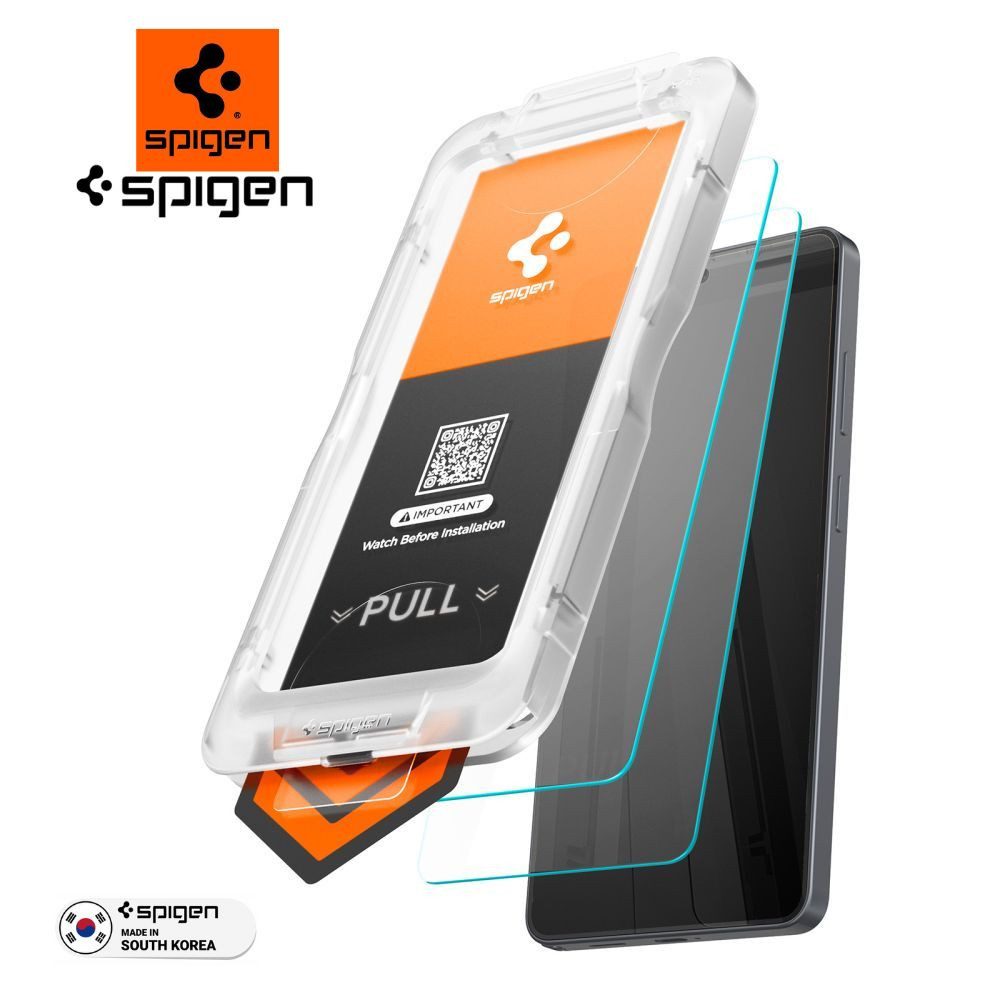 Spigen Displayschutzglas 2x Panzerglas für Samsung Galaxy s26 Ultra Displayschutz Schutzglas für Samsung Galaxy S26 Ultra, Displayschutz-Set, 2 Stück, 9H Panzerglas, Blasenfreie Montage, Anti‑Fingerprint, Case‑Friendly