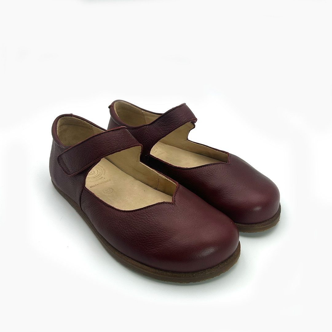 POLOLO Alma & Alina, bequemer Damen Barfußschuh aus pflanzlich gegerbtem Leder