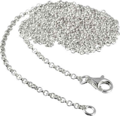 SilberDream Charm-Kette SilberDream Charmskette für Charms (Charmskette), Charmsketten ca. 100cm, 925 Sterling Silber, Farbe: silber, Made-In Ge
