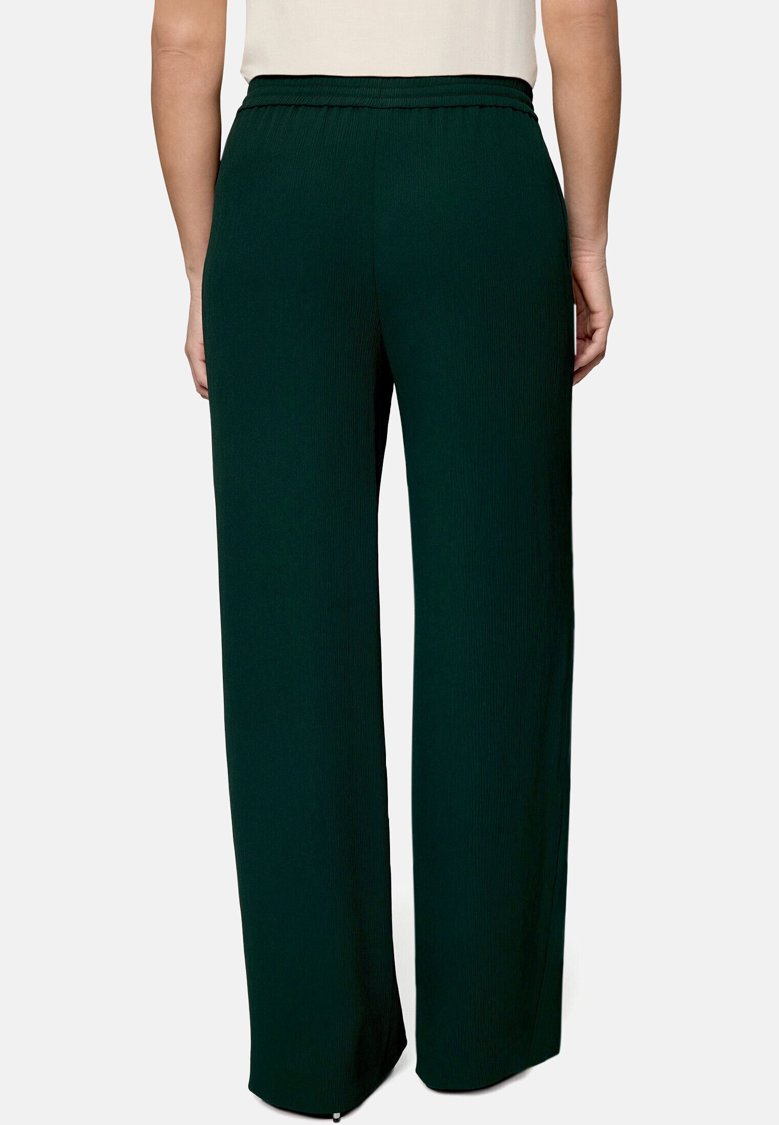 Zero Palazzohose Damen mit elastischem Bund Tunnelzug