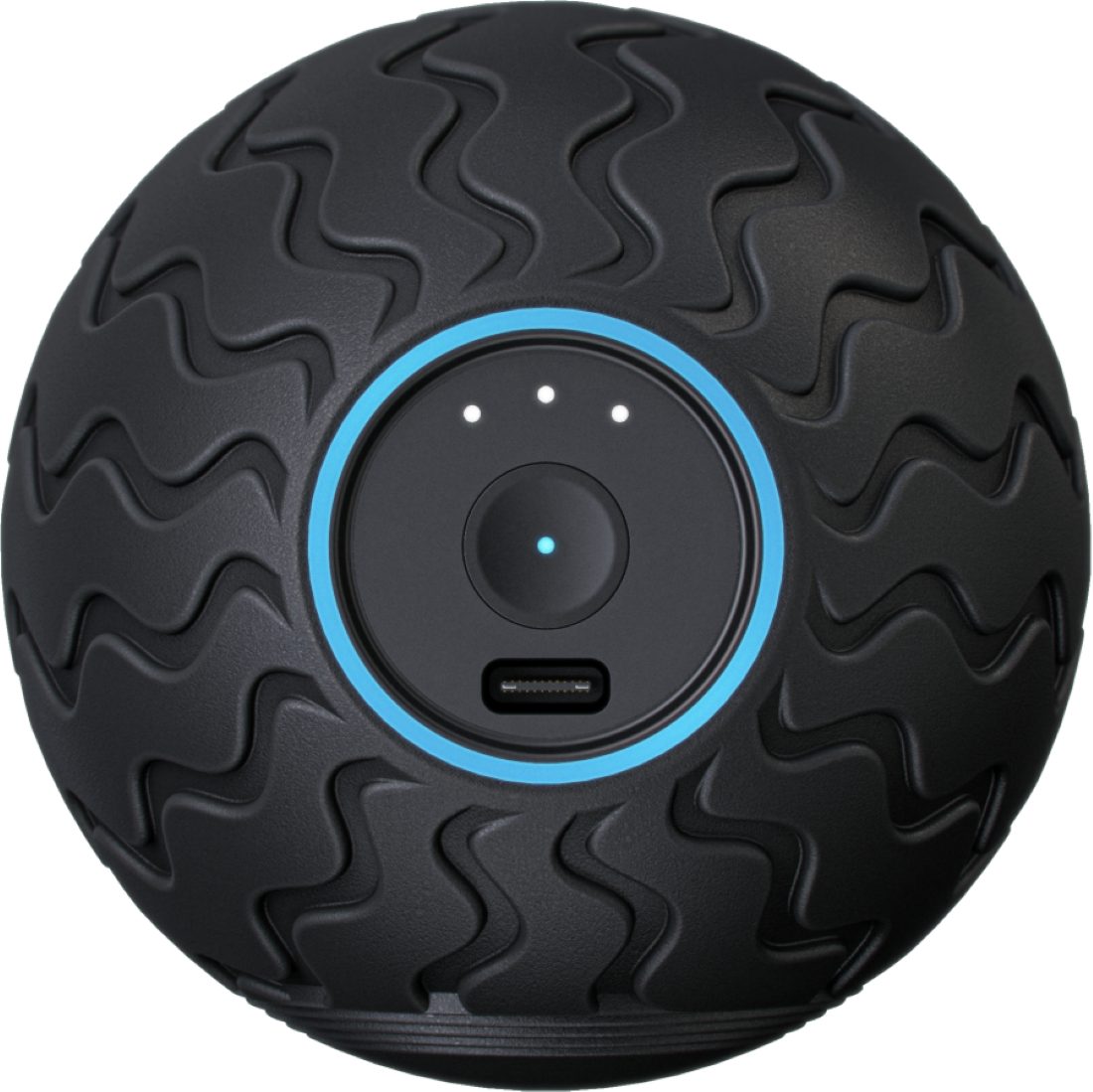 Therabody Massagegerät WaveSolo - Vibrationstherapie-Ball, Kompakte Vibrationsmassage für gezielte Regeneration am ganzen Körper