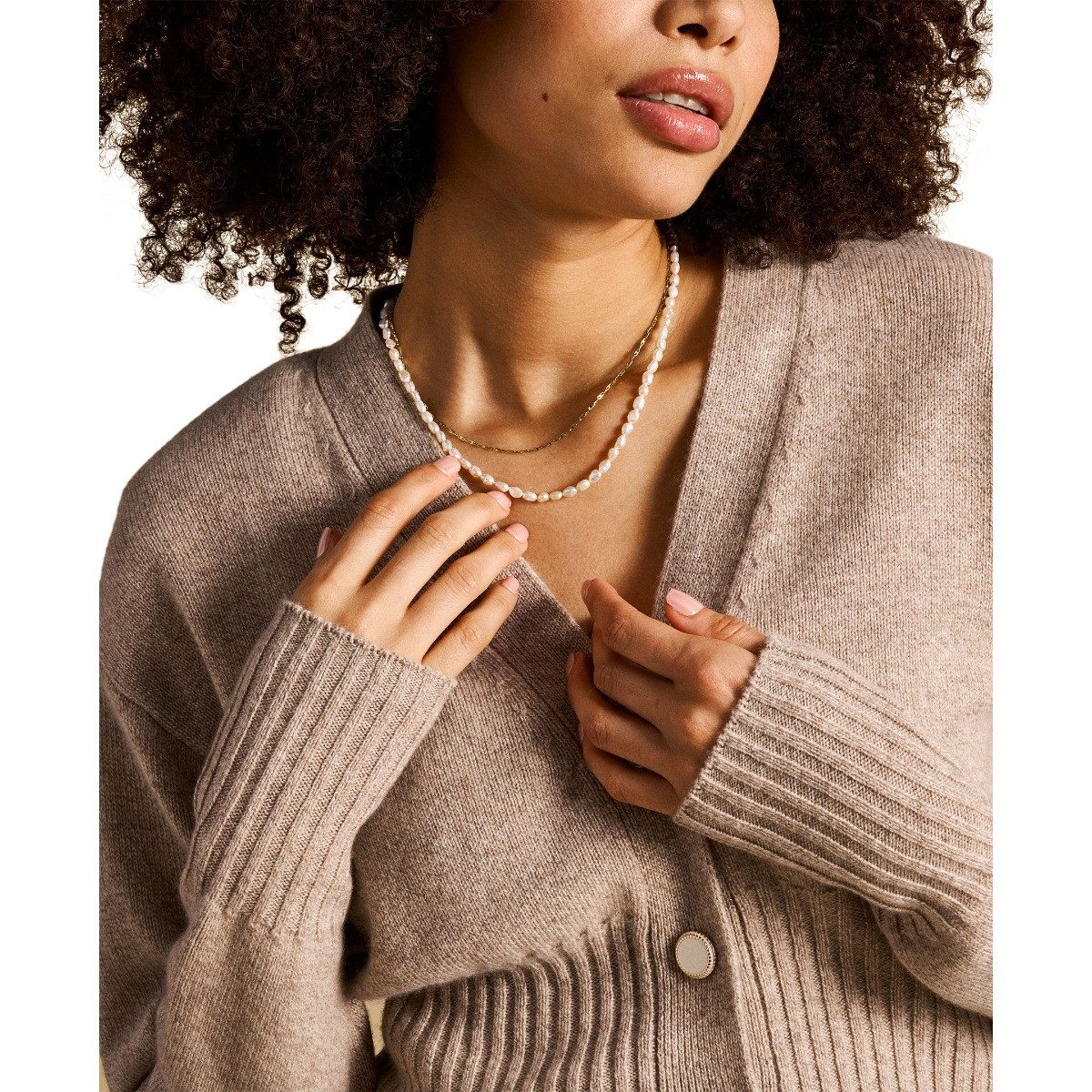 Fossil Perlenkette Halskette Heritage Pe... Fossil Perlenkette Halskette Heritage Pe...