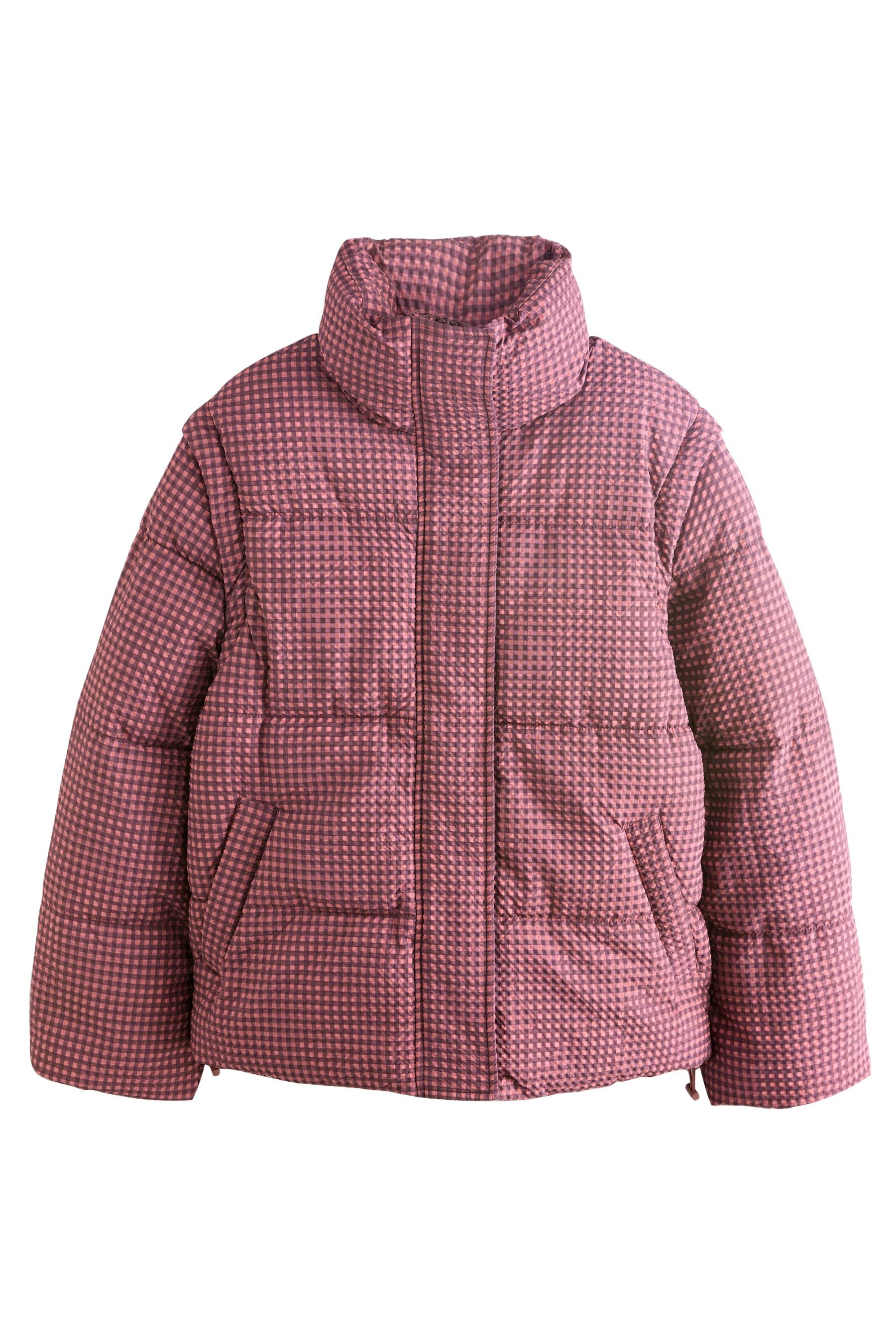 Next Steppmantel Kurzer Steppmantel mit abnehmbaren günstig online kaufen