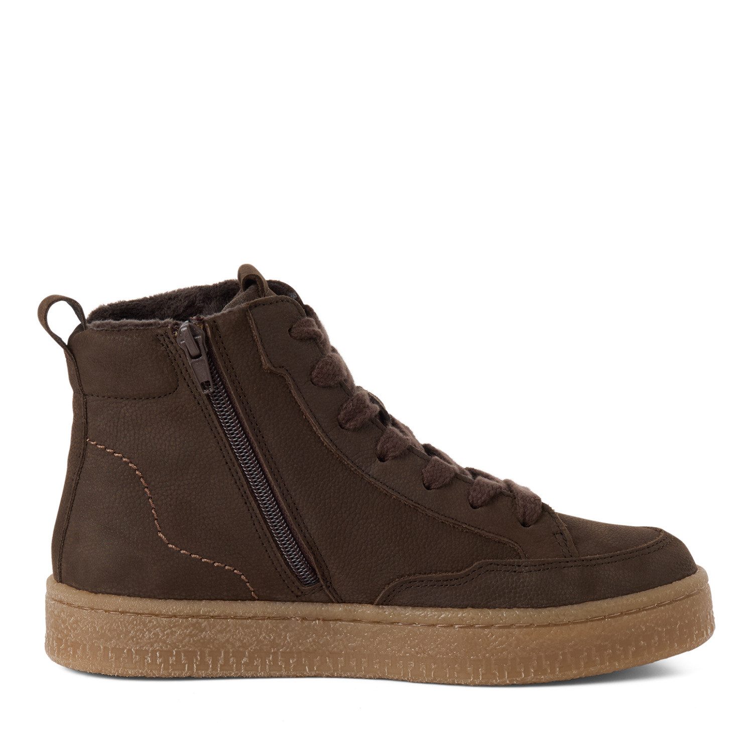 Tamaris Schnürboots Plateauboots, Herbstboots mit seitlichem Label
