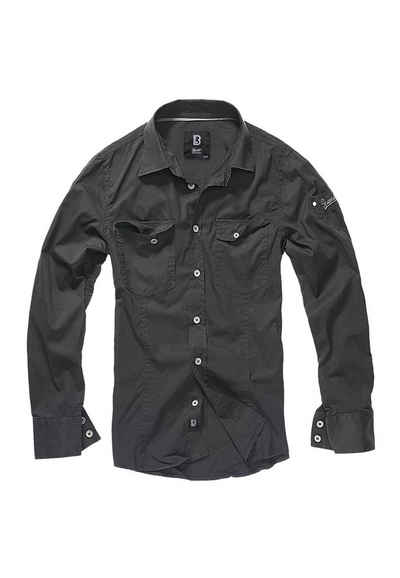 Brandit Langarmhemd Herren Slim Worker Shirt (1-tlg)