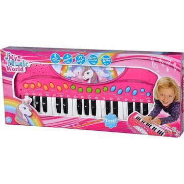 Simba Dickie Spielzeug-Musikinstrument 106832445 My Music World - Einhorn Keyboard