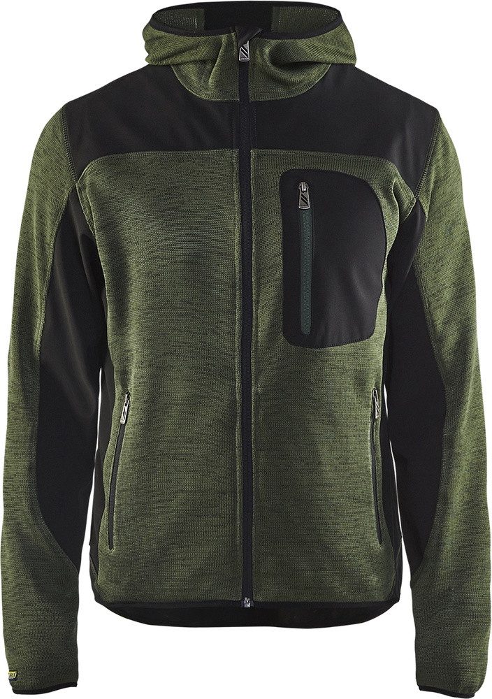 Blåkläder Strickjacke Strickjacke Mit Softshell