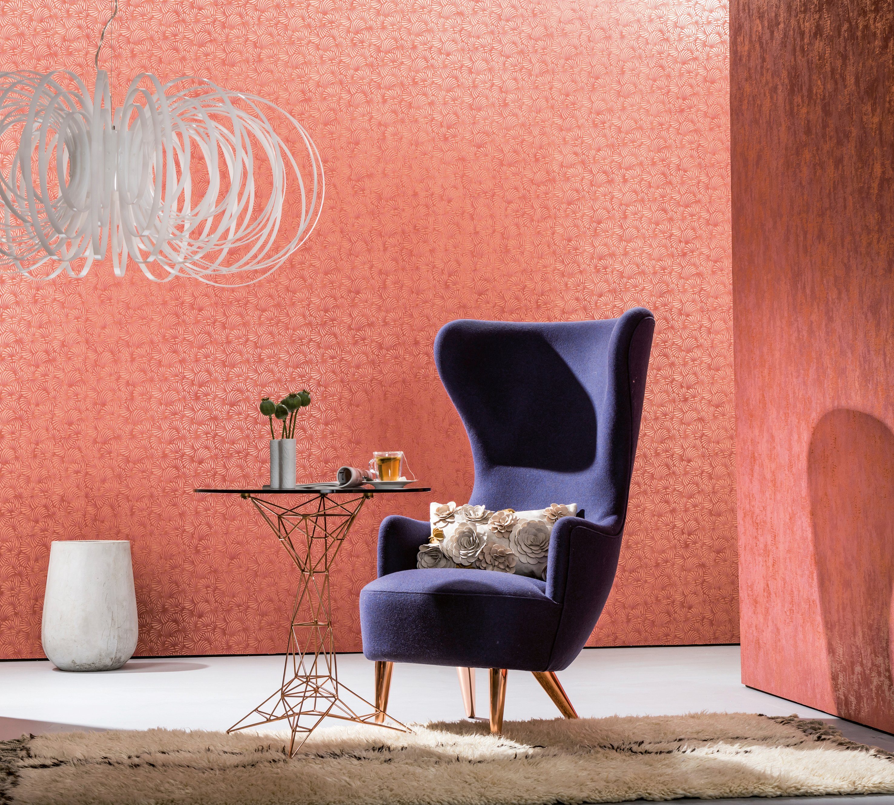 Marburg Vliestapete, grafisch, moderne Tapete für Wohnzimmer Schlafzimmer Küche