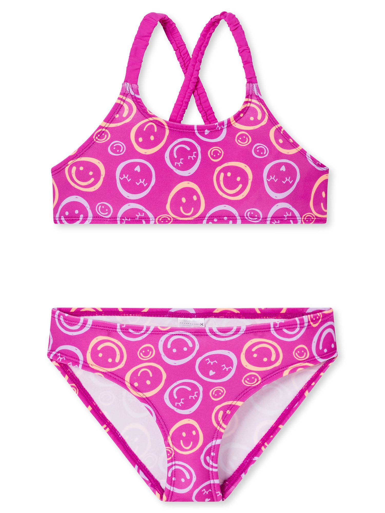 Schiesser Bustier-Bikini Aqua Kids (2-St) Sport‑Bikini, Bandeau‑Bikini, Strand-Bustier