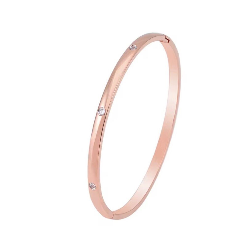 ROUGEMONT Armreif Damen Armreif mit Kubischen günstig online kaufen
