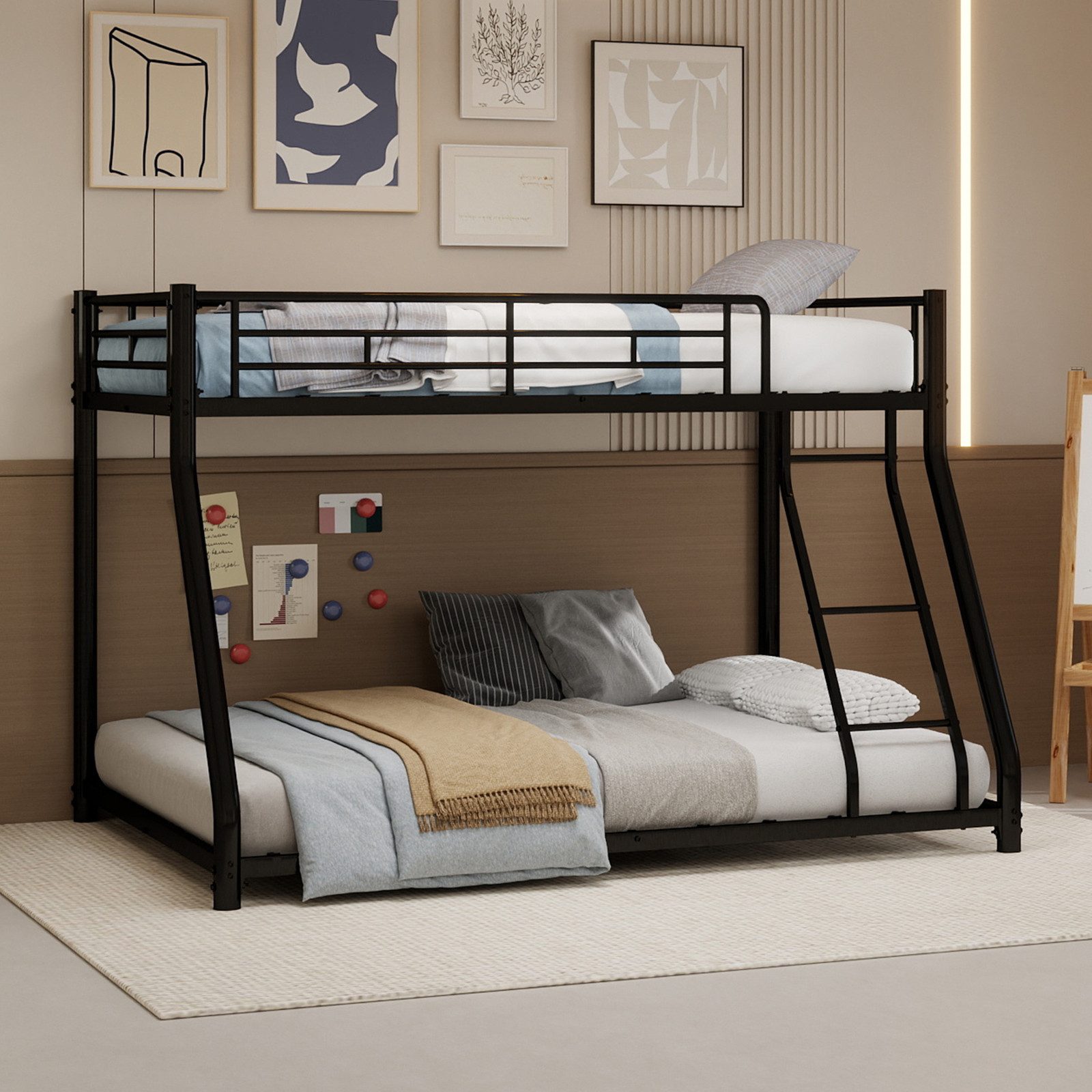 OYRREU Etagenbett Metallbett - Hochbett 90*190 cm 140*190 cm günstig online kaufen