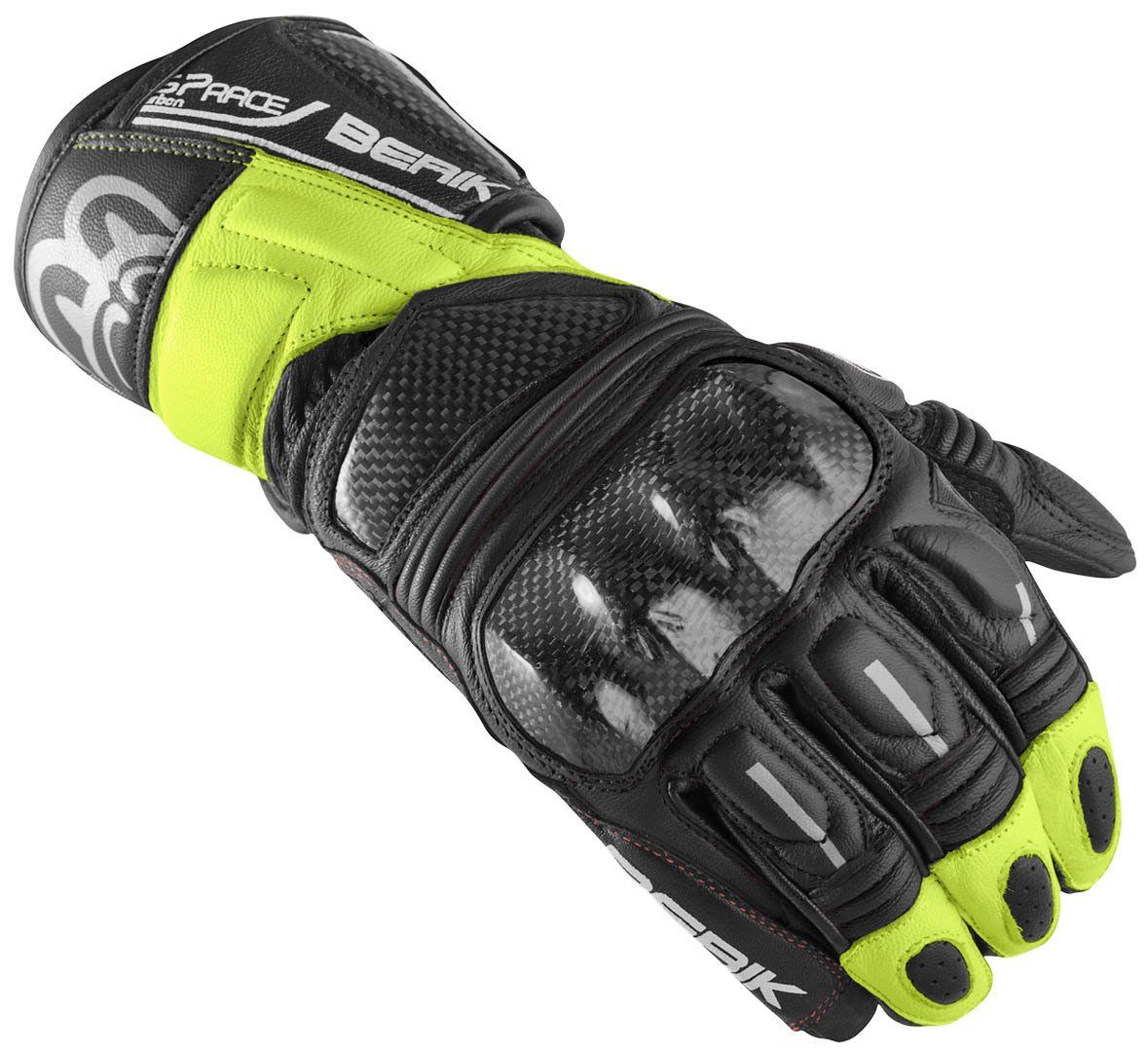 Berik Motorradhandschuhe Namib Pro Motorradhandschuhe Black/Neon