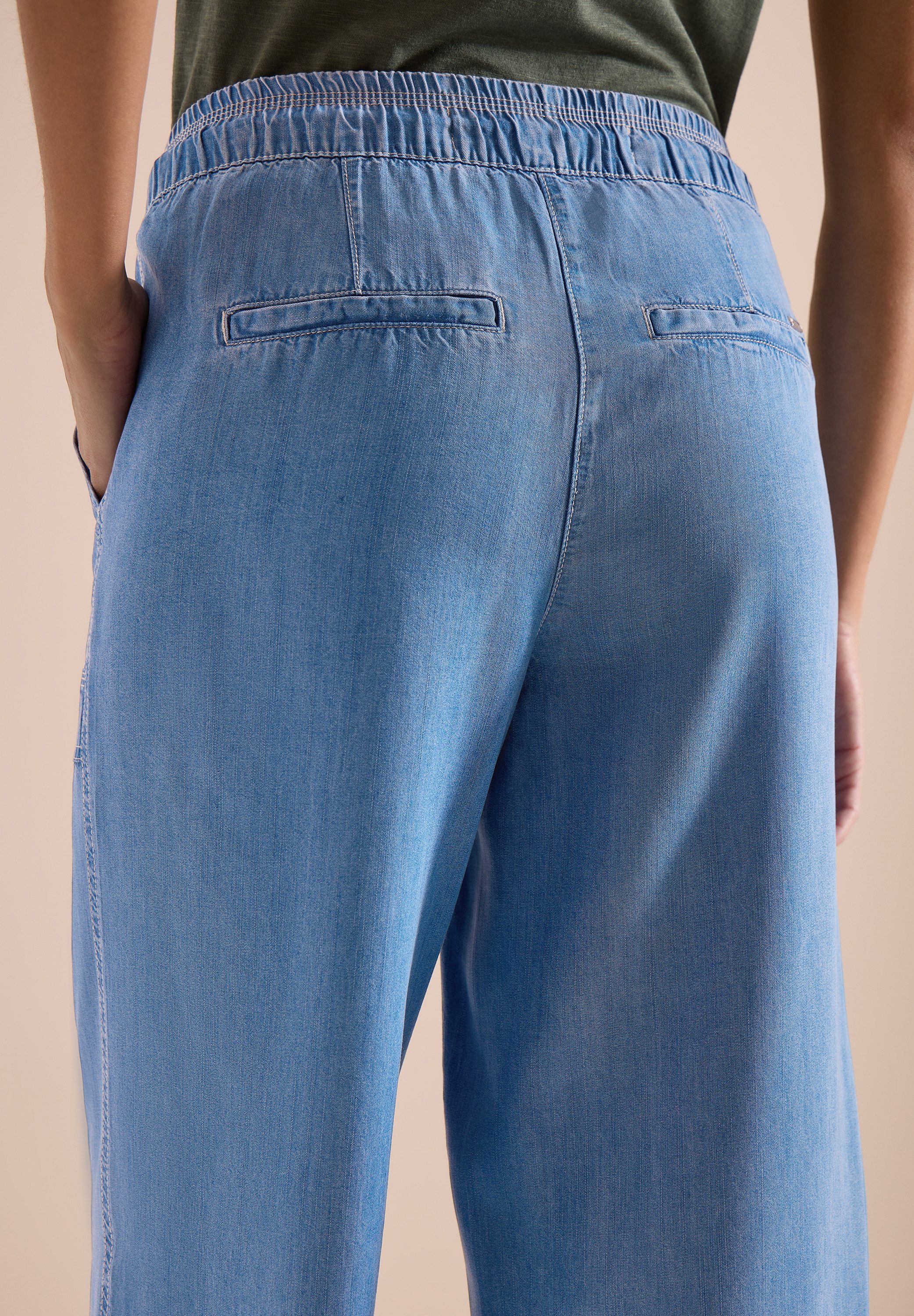 CECIL Stoffhose mit elastischem Bund