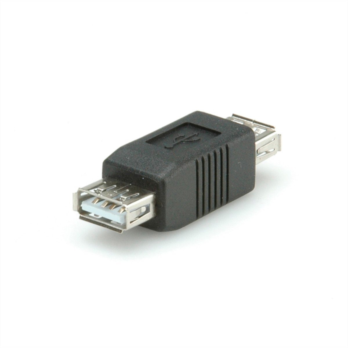 ROLINE USB 2.0 Gender Changer, Typ A BU/BU Computer-Adapter USB 2.0 Typ A Weiblich (Buchse) zu USB 2.0 Typ A Weiblich (Buchse)