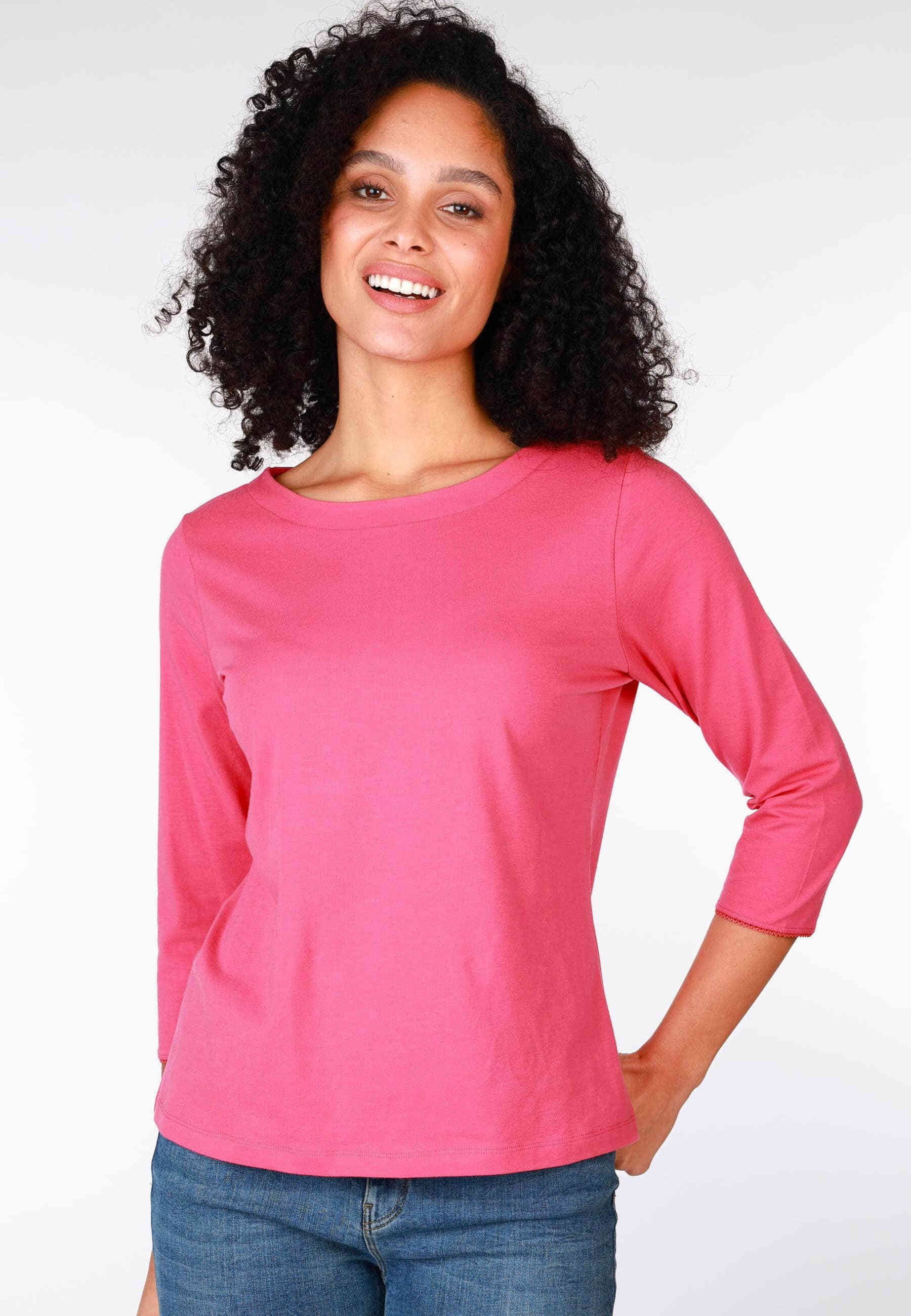 Deerberg Langarmshirt Merel Bio-Baumwolle
