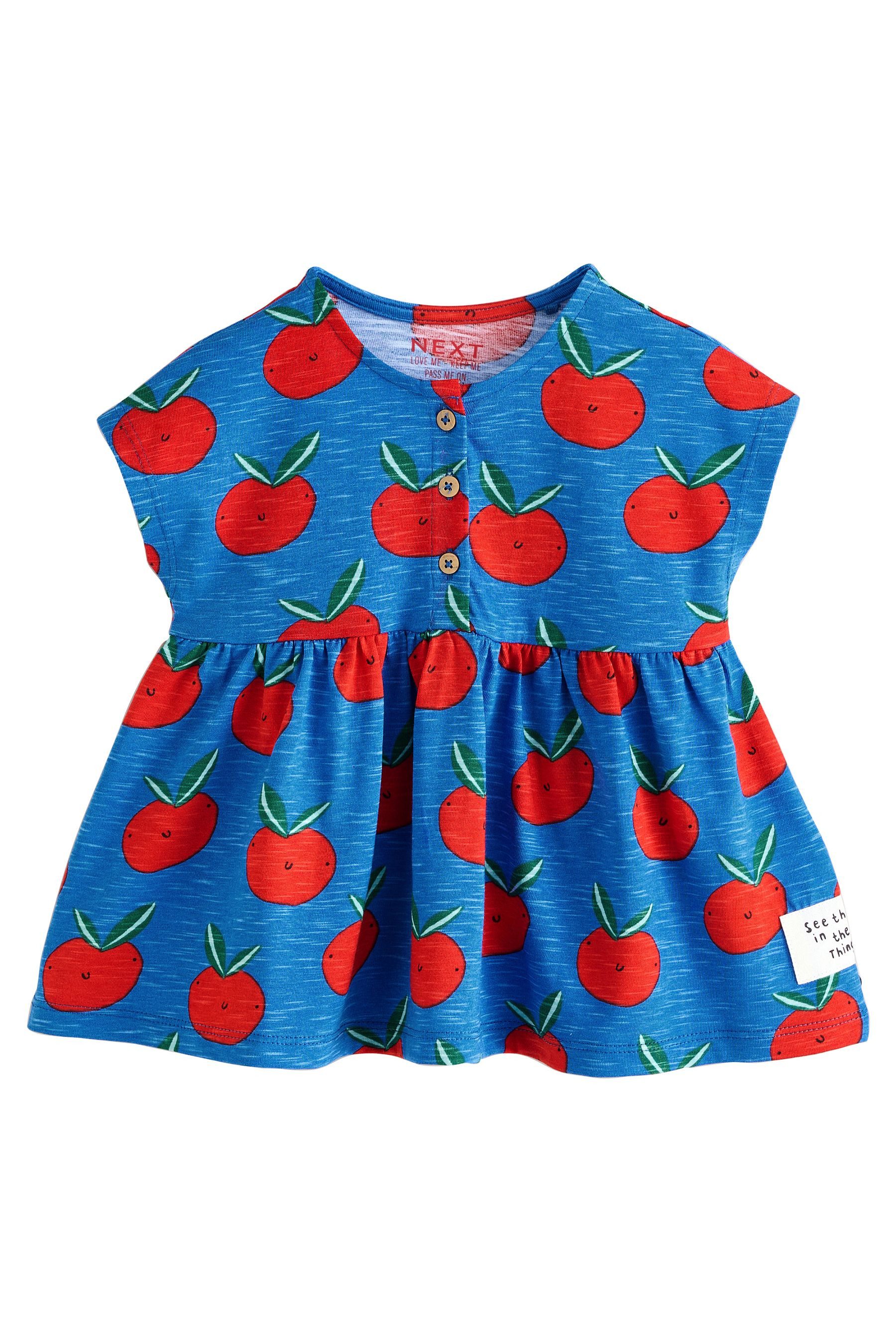 Next Jerseykleid Kurzärmliges Kleid aus 100% günstig online kaufen