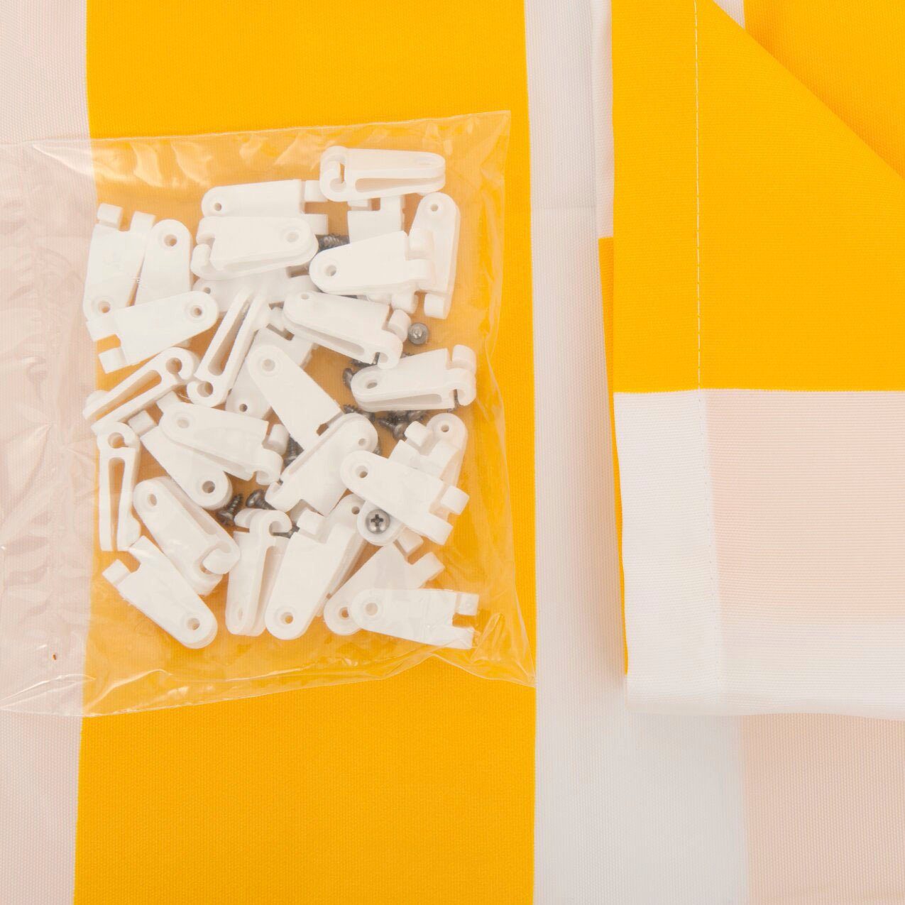 Windhager Sonnensegel, für Seilspannmarkise, inklusive Laufhaken, 4,2x1,4 m