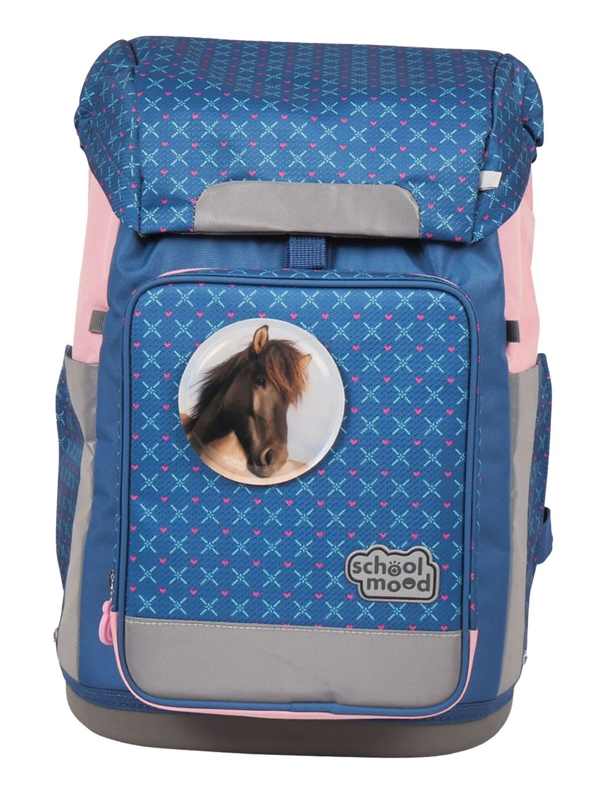 SCHOOL-MOOD® Schulranzen Rebel (Set, 7-tlg)