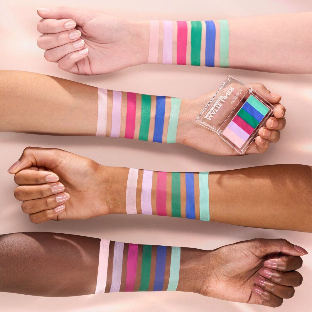 Catrice Eyeliner Matte Liner Water-Activated Eyeliner, Vegane wischfeste Textur mit leuchtenden Farben.