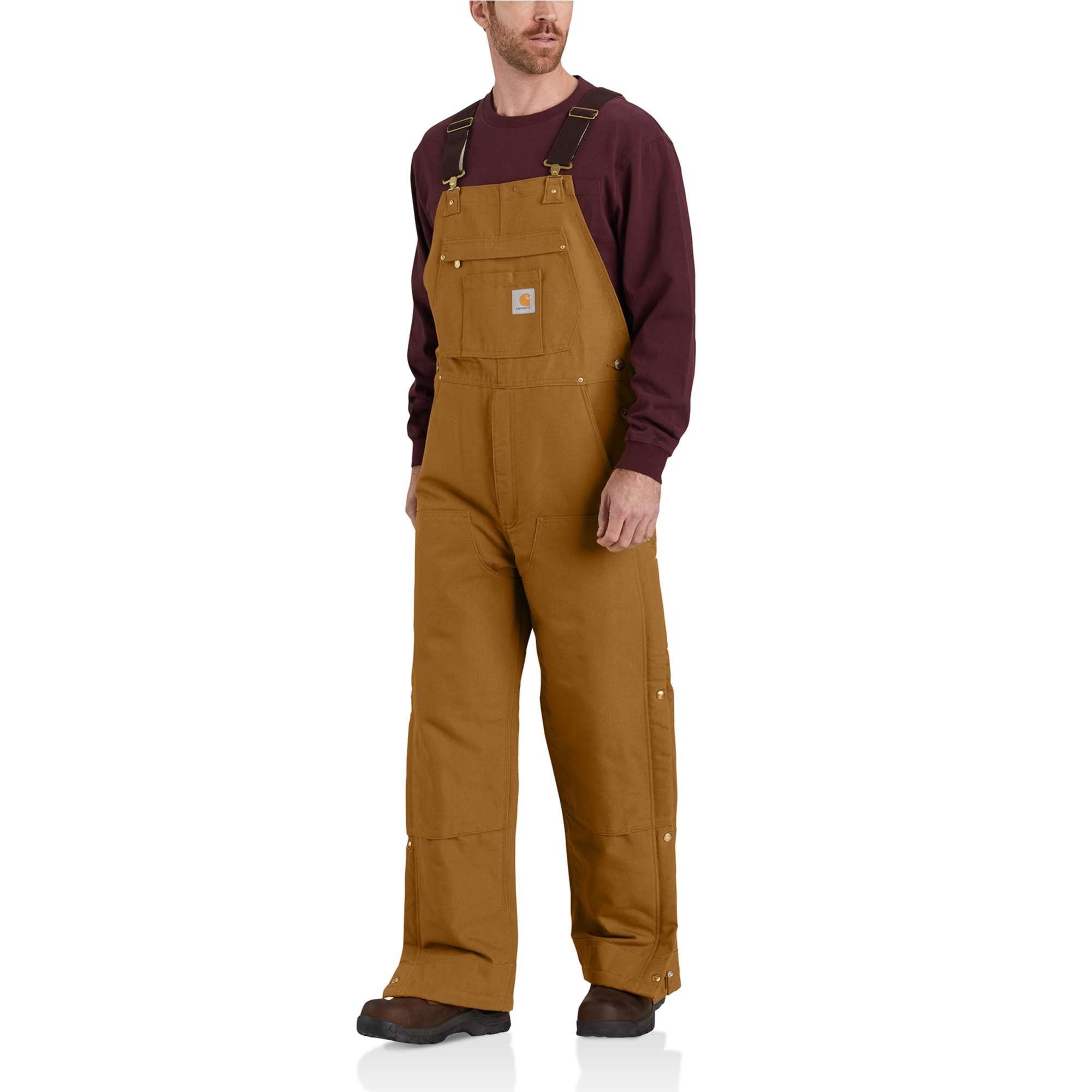Carhartt Arbeitslatzhose FIRM DUCK INSULATED BIB günstig online kaufen