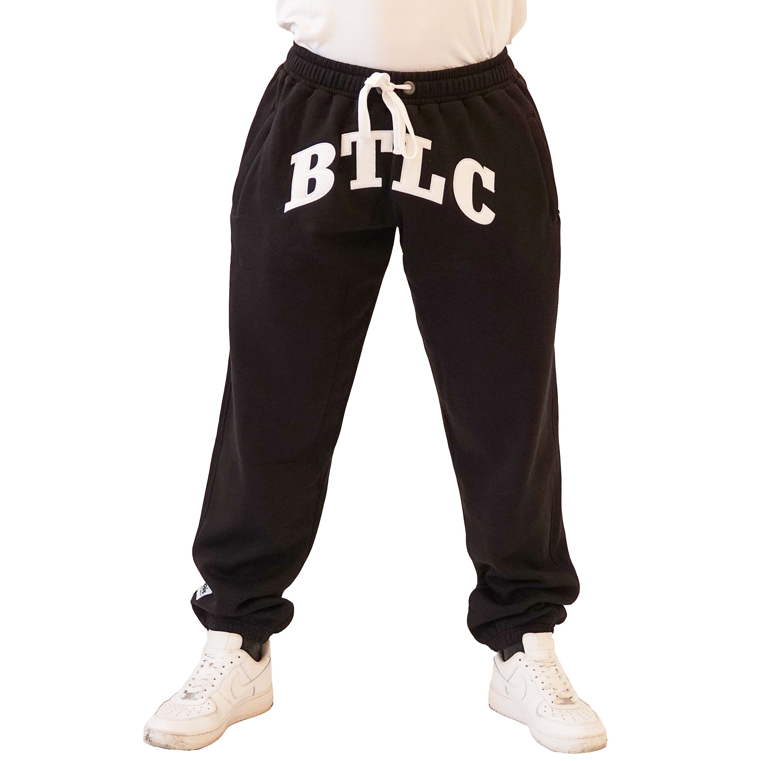 Sporthose Brachial Sporthose "BTLC" vorne schwarz/weiss