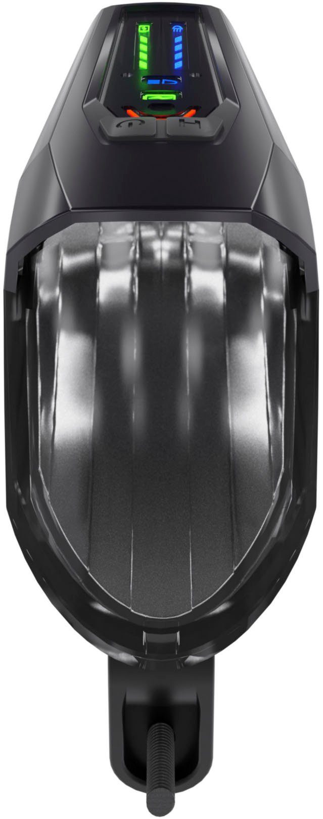 FISCHER Fahrrad Fahrrad-Frontlicht LED-Akku Frontlicht 100 Lux Fernlicht