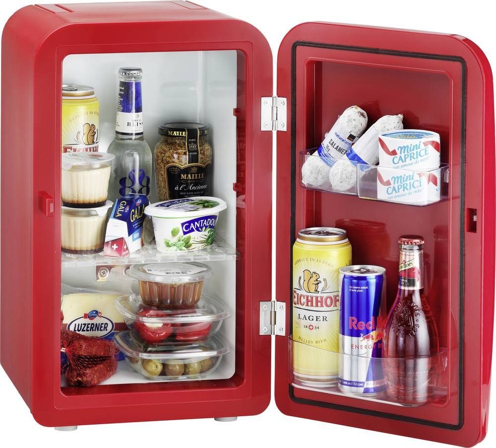 Trisa Kühltasche Trisa Frescolino Plus Minikühlschrank/Partykühler 12 V Rot