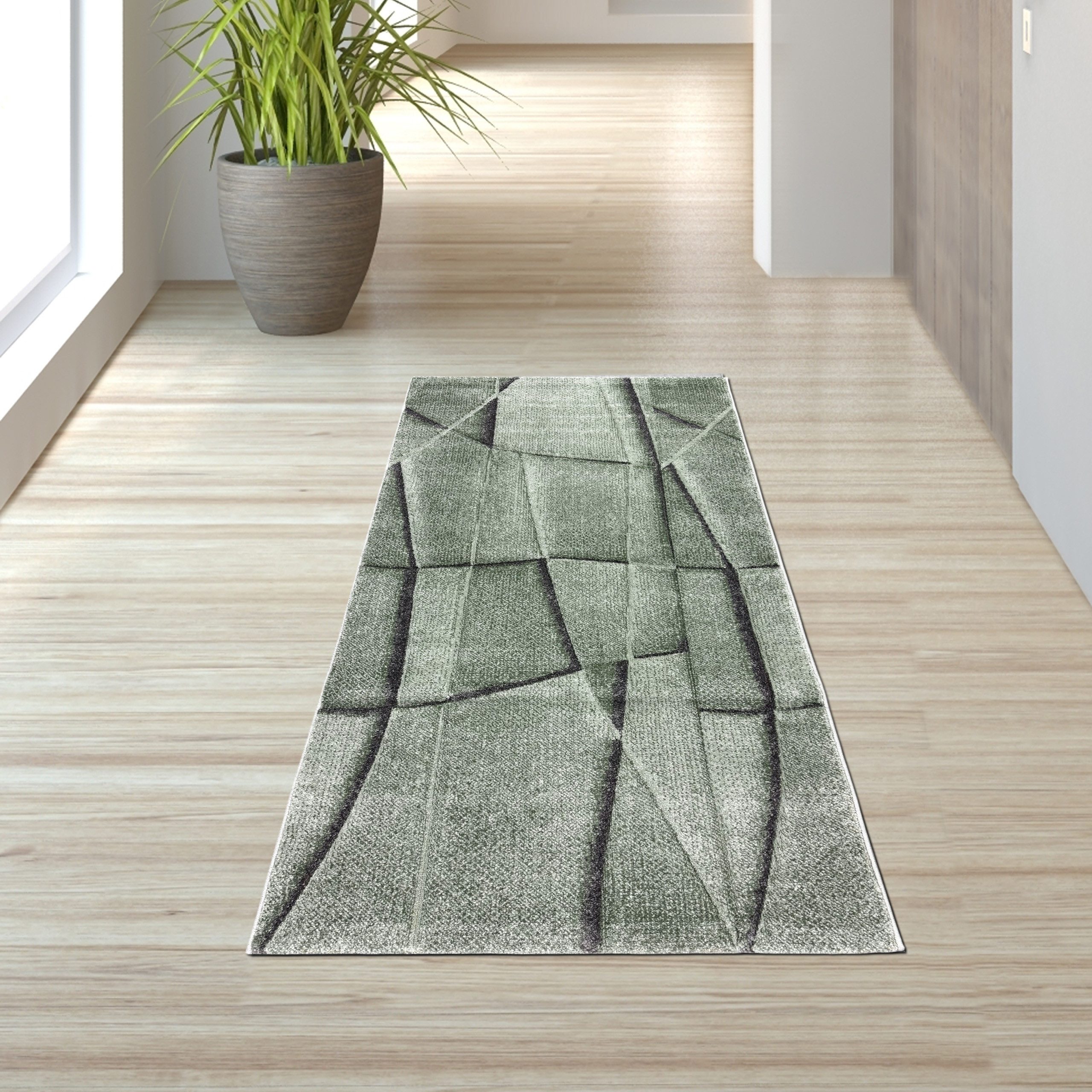 TeppichHome24 Teppich Moderner Wohnzimmer Teppich mit geometrischem Muster günstig online kaufen